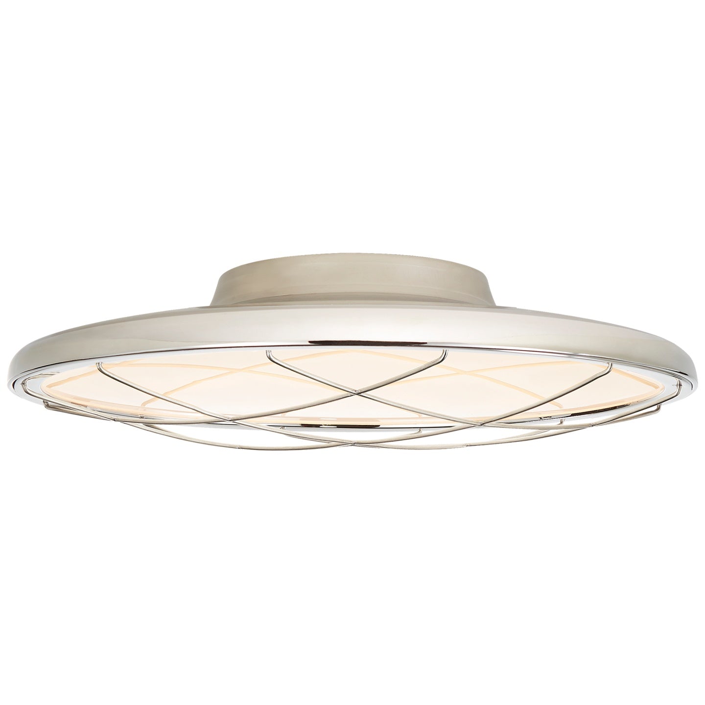 VISUAL COMFORT SIGNATURE, DOT CAGED FLUSH MOUNT, FLUSH MOUNT CEILING LIGHTS