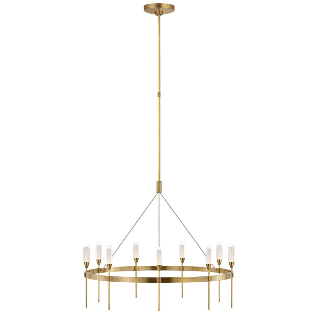 VISUAL COMFORT SIGNATURE, OVERTURE RING CHANDELIER, CHANDELIER LIGHT