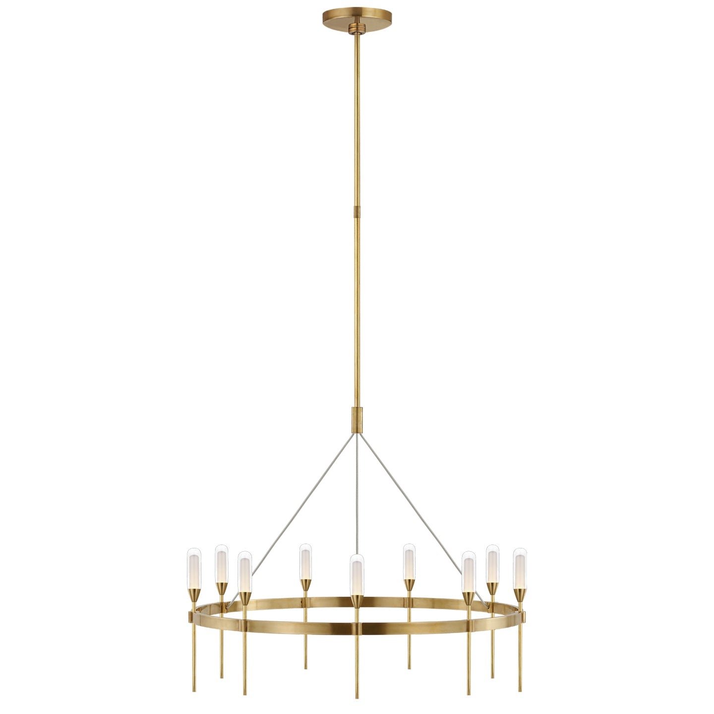 VISUAL COMFORT SIGNATURE, OVERTURE RING CHANDELIER, CHANDELIER LIGHT