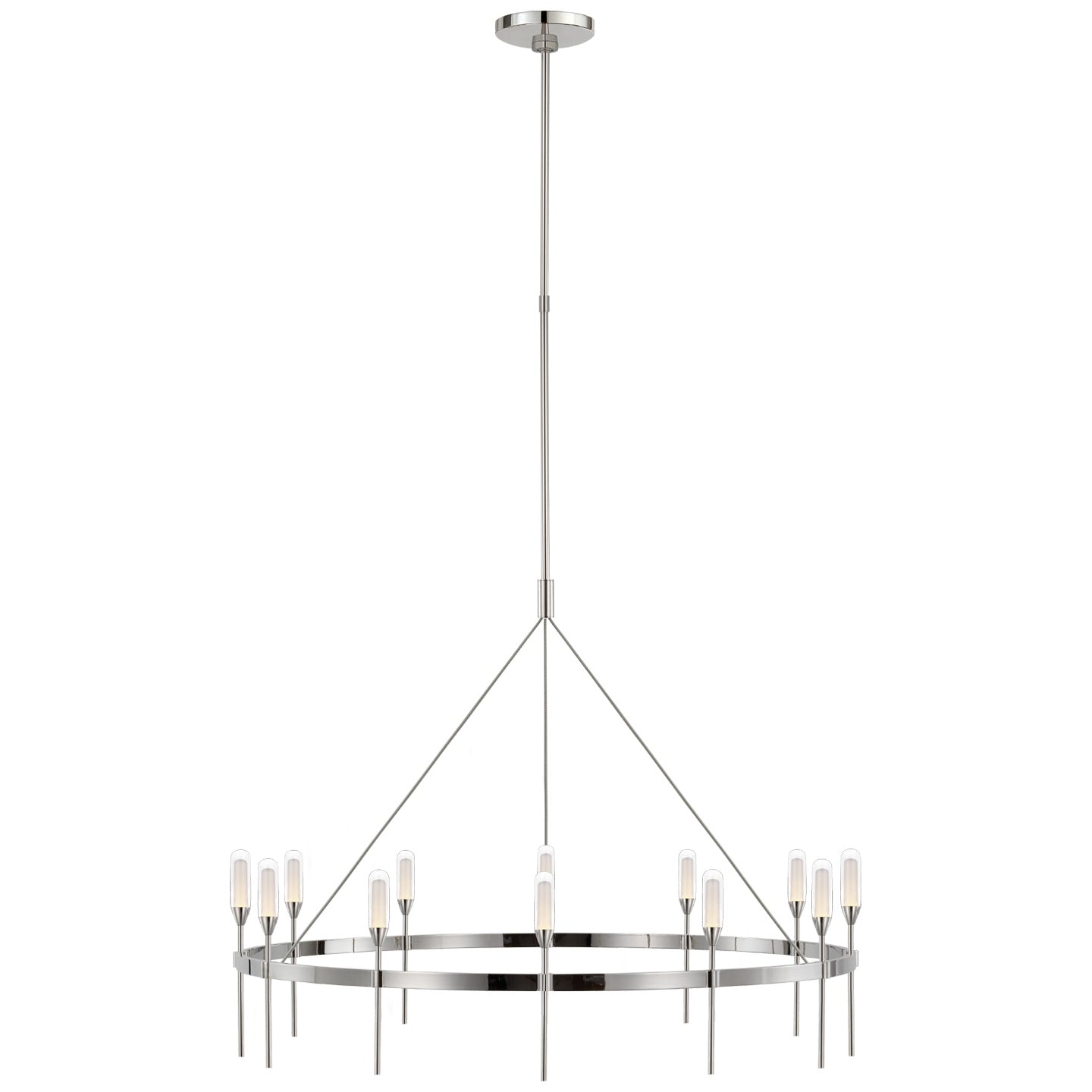 VISUAL COMFORT SIGNATURE OVERTURE RING CHANDELIER