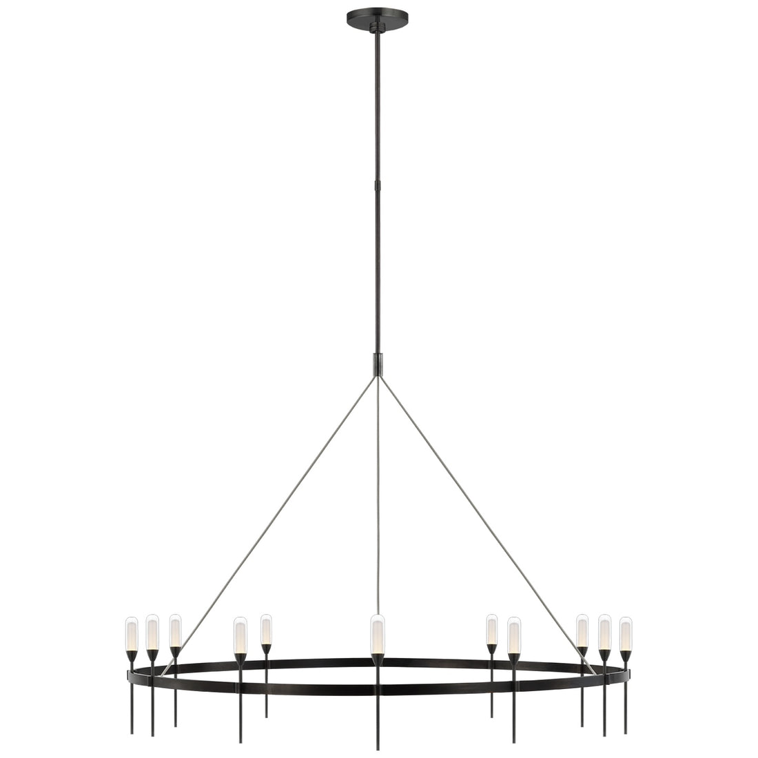 VISUAL COMFORT SIGNATURE, OVERTURE GRANDE RING CHANDELIER, CHANDELIER LIGHT