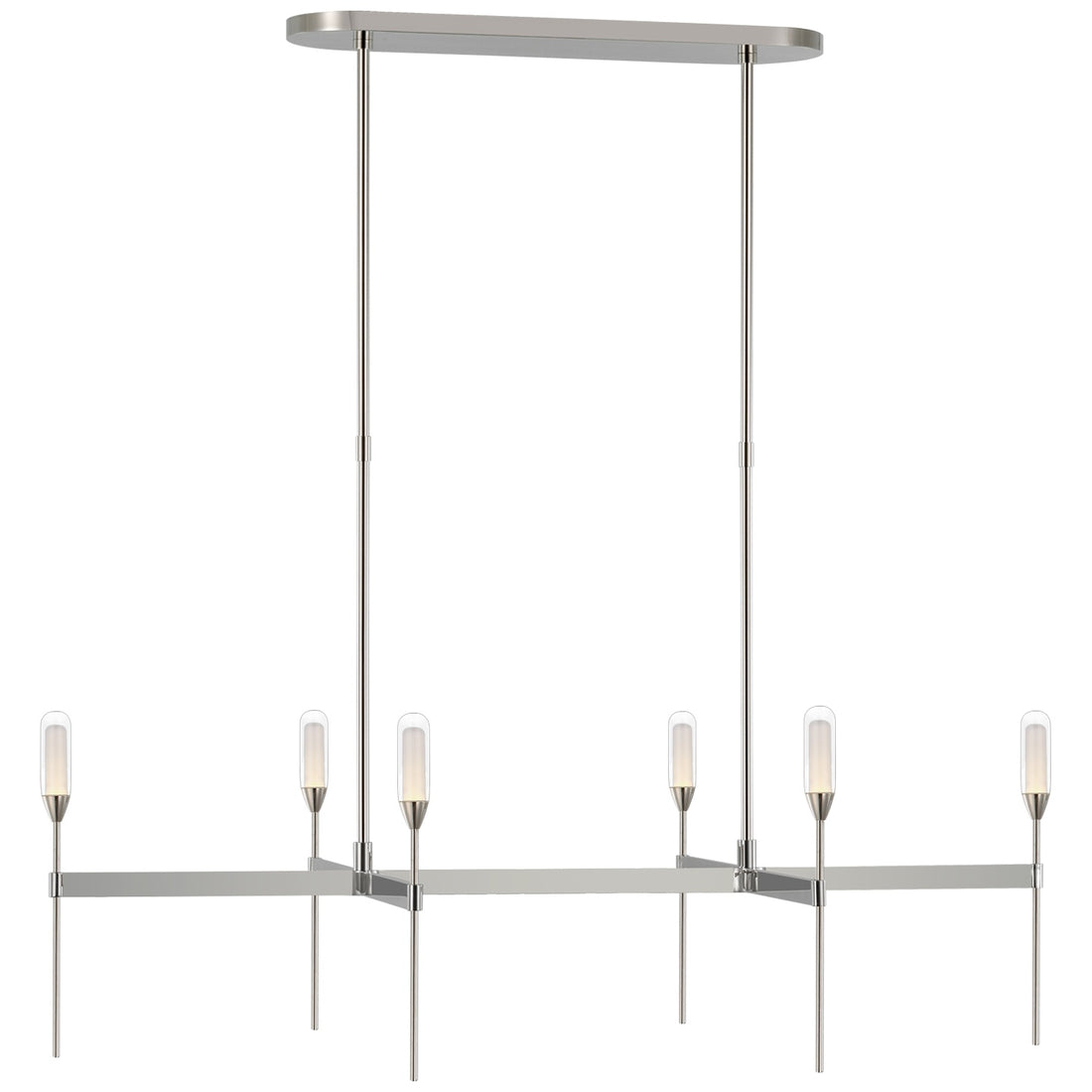 VISUAL COMFORT SIGNATURE OVERTURE UPLIGHT LINEAR CHANDELIER