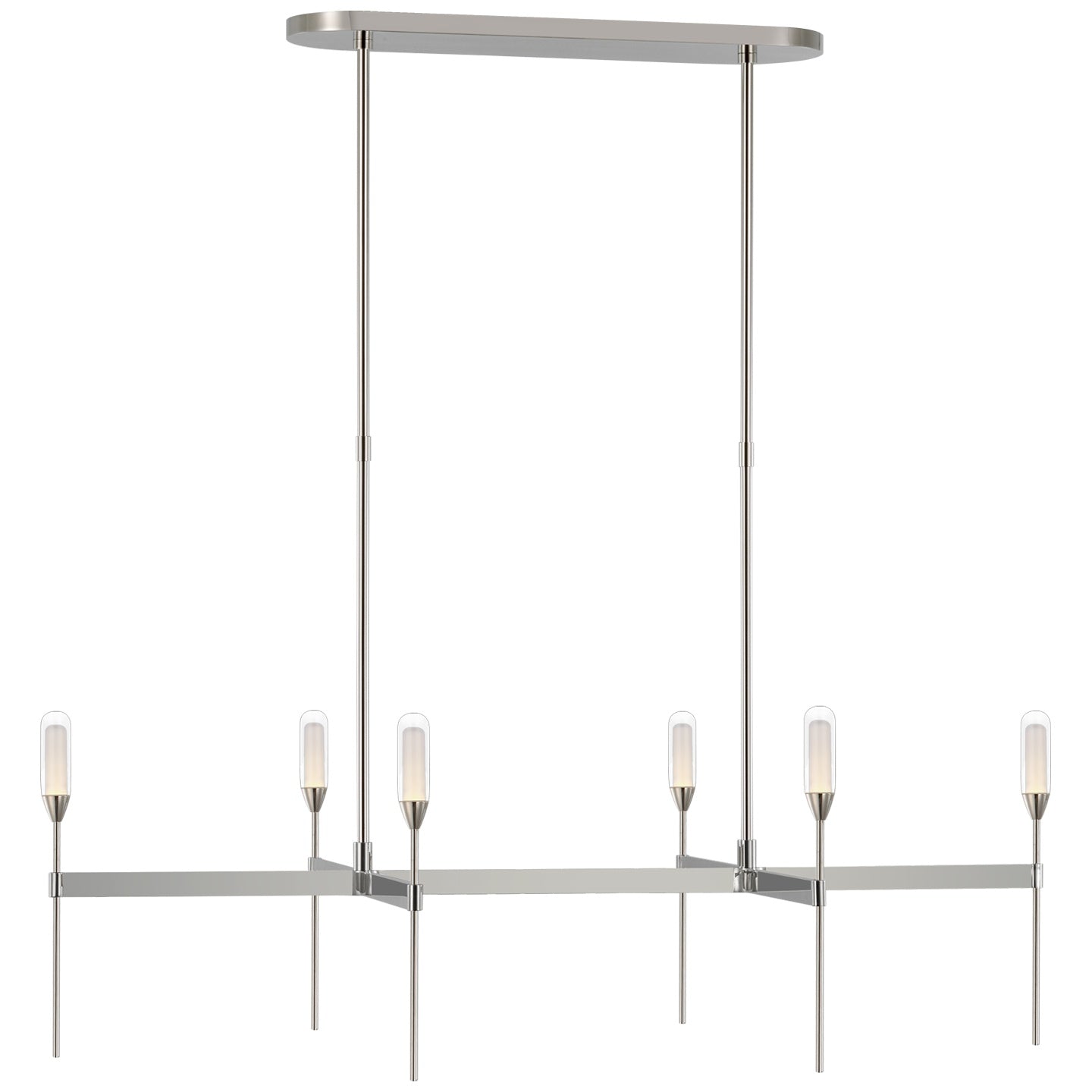 VISUAL COMFORT SIGNATURE OVERTURE UPLIGHT LINEAR CHANDELIER