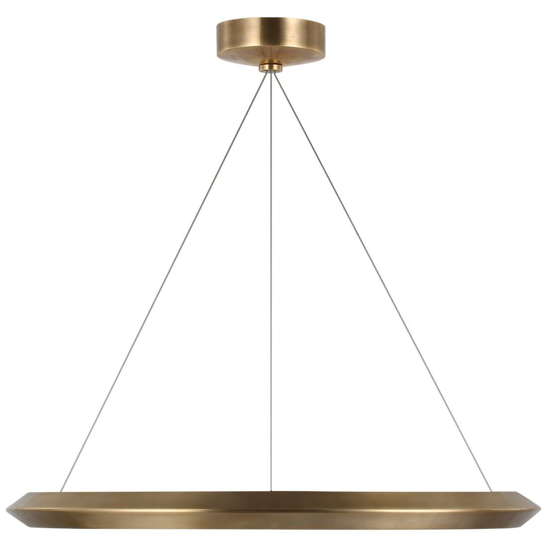 VISUAL COMFORT SIGNATURE, ENCIRCLE RING CHANDELIER, CHANDELIER LIGHT
