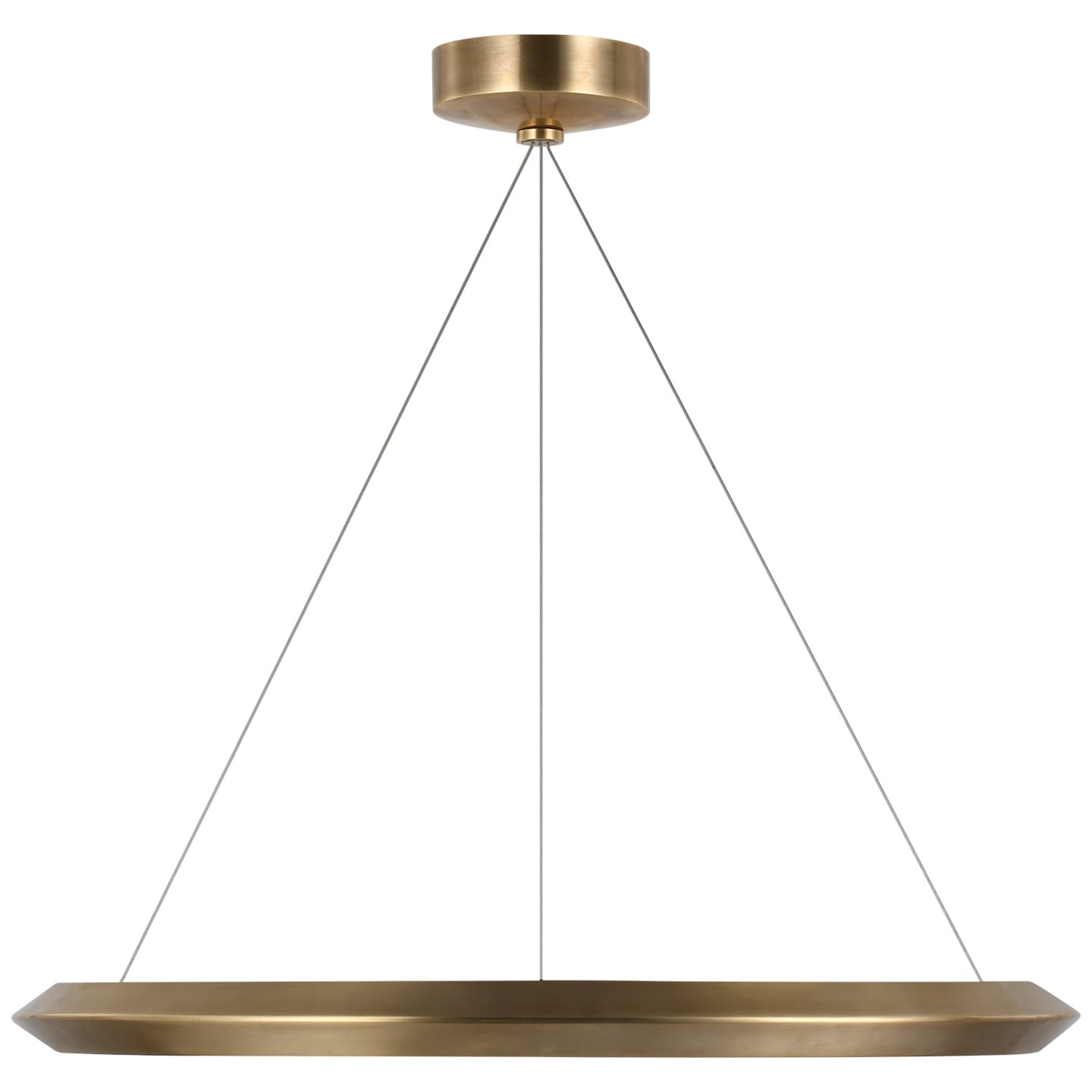 VISUAL COMFORT SIGNATURE, ENCIRCLE RING CHANDELIER, CHANDELIER LIGHT
