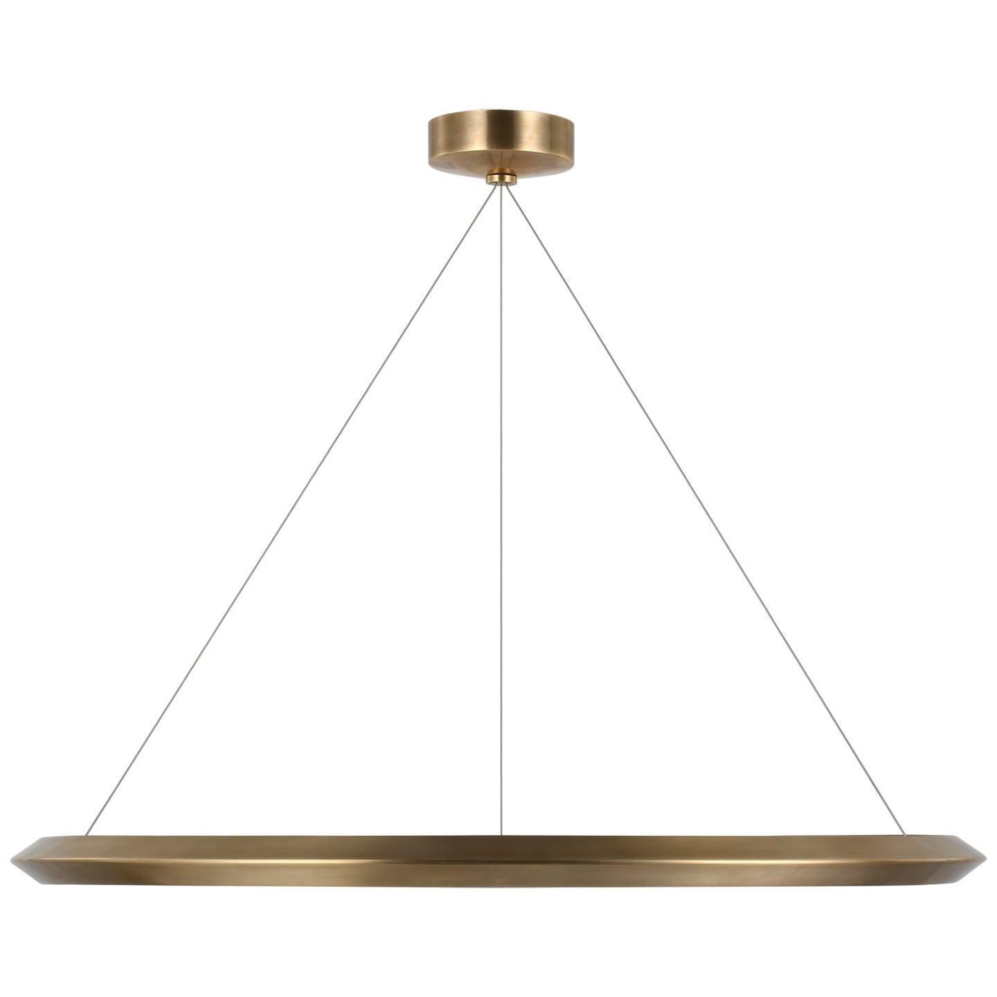 VISUAL COMFORT SIGNATURE, ENCIRCLE RING CHANDELIER, CHANDELIER LIGHT