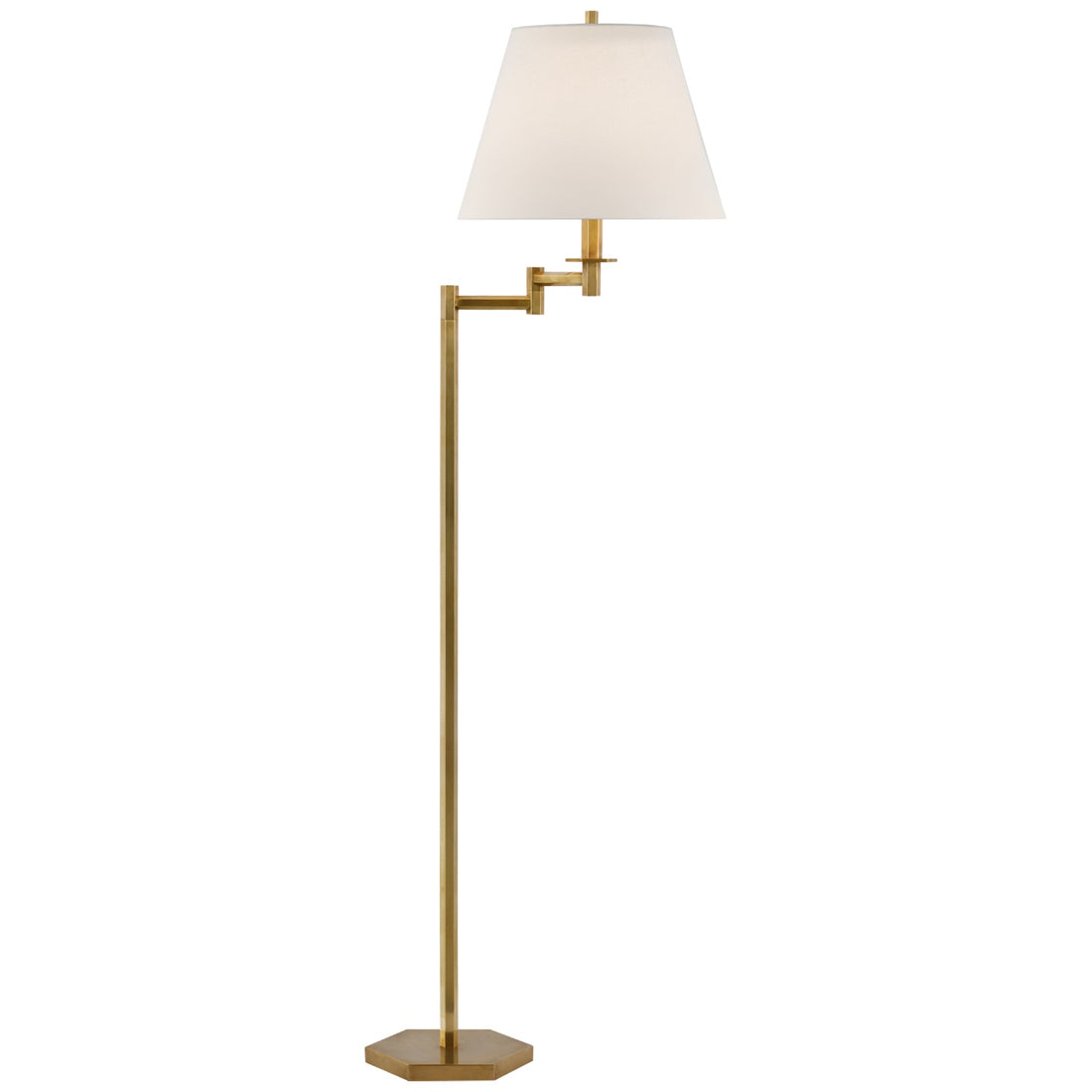 VISUAL COMFORT SIGNATURE, OLIVIER SWING ARM FLOOR LAMP, FLOOR LAMP