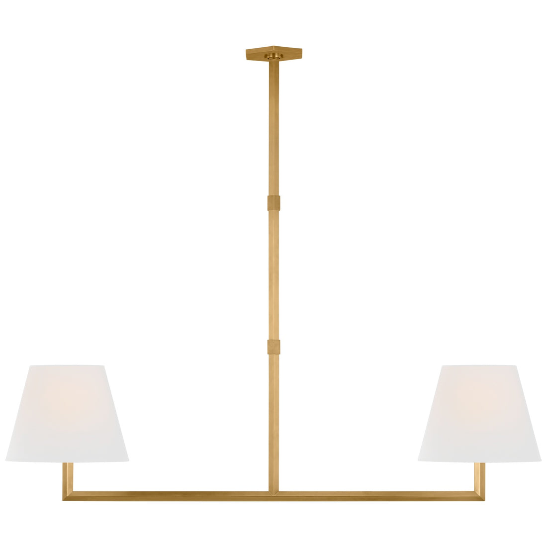 VISUAL COMFORT SIGNATURE, OLIVIER LINEAR CHANDELIER, LINEAR LIGHT