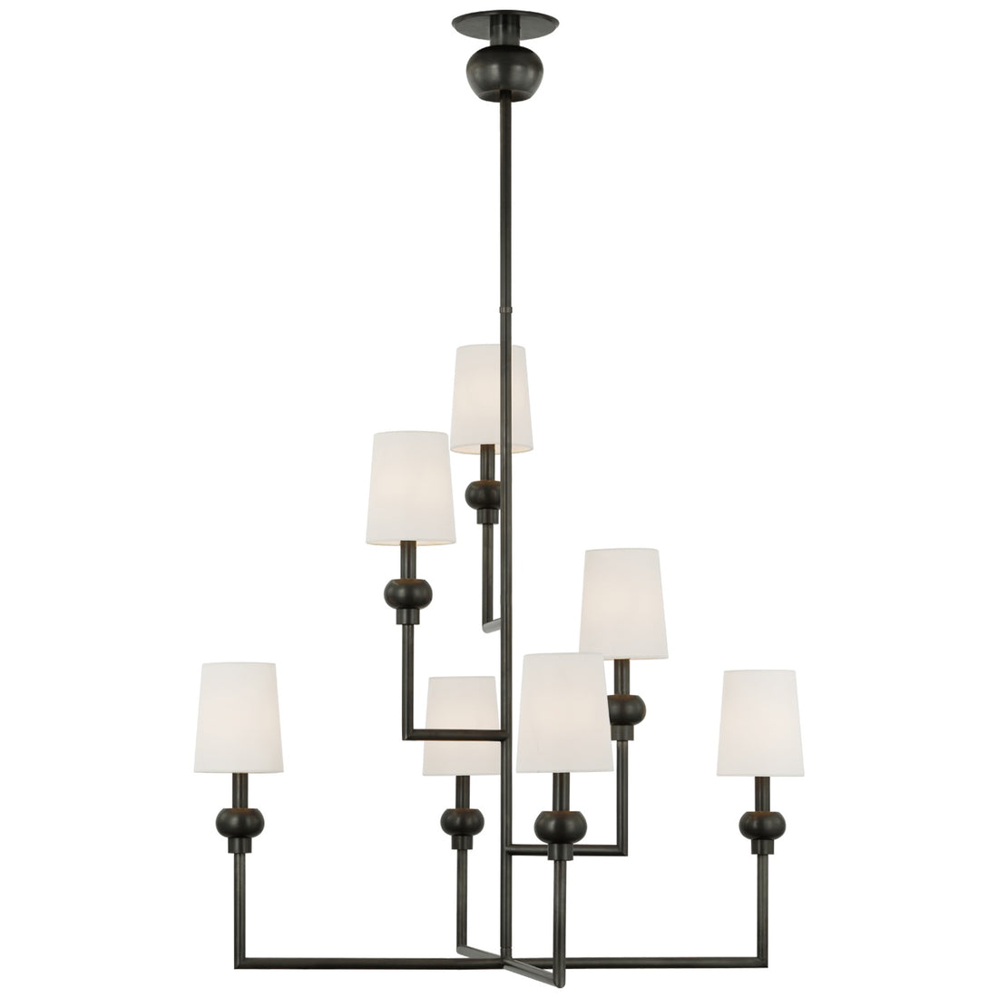 VISUAL COMFORT SIGNATURE, COMTESSE OFFSET CHANDELIER, CHANDELIER LIGHT