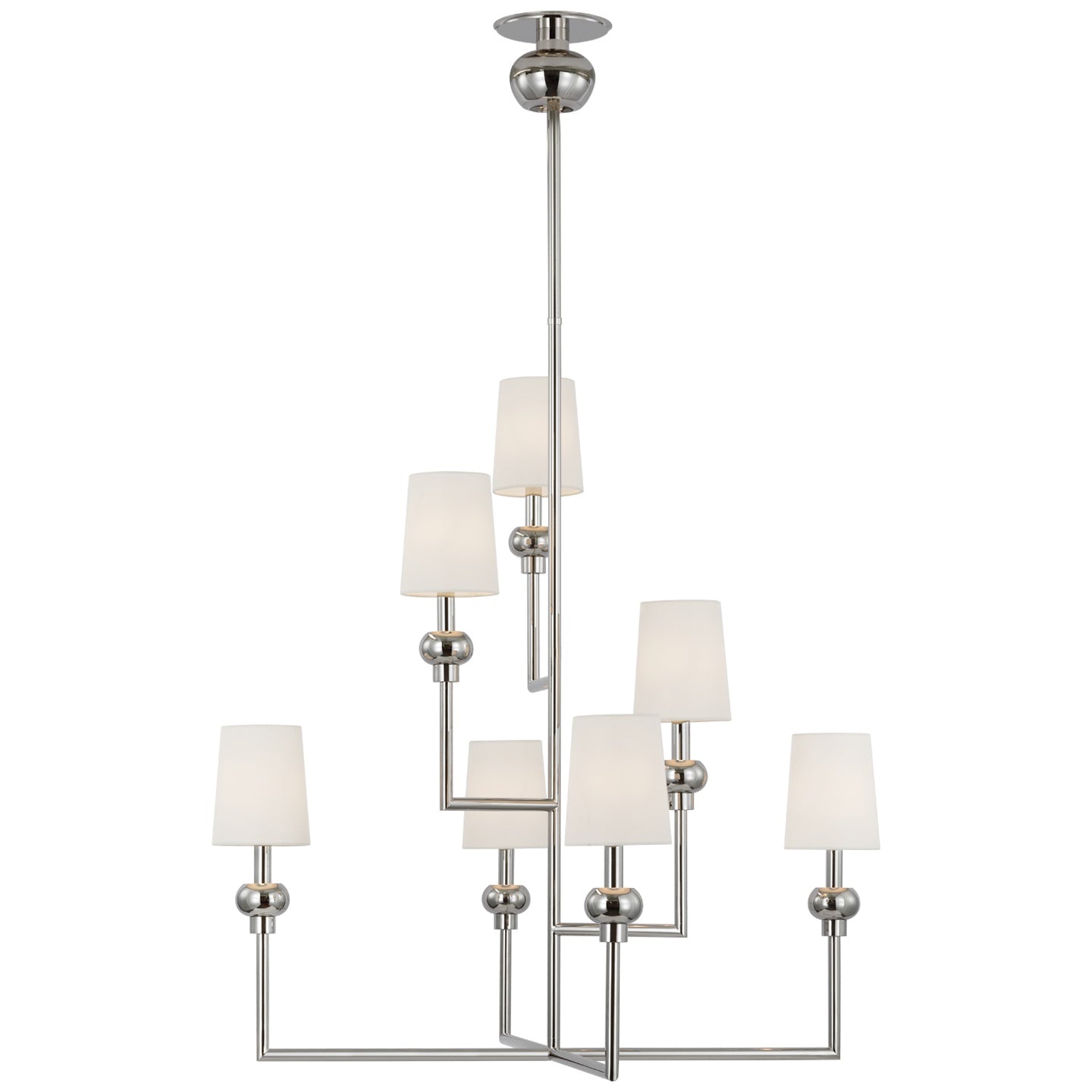 VISUAL COMFORT SIGNATURE, COMTESSE OFFSET CHANDELIER, CHANDELIER LIGHT