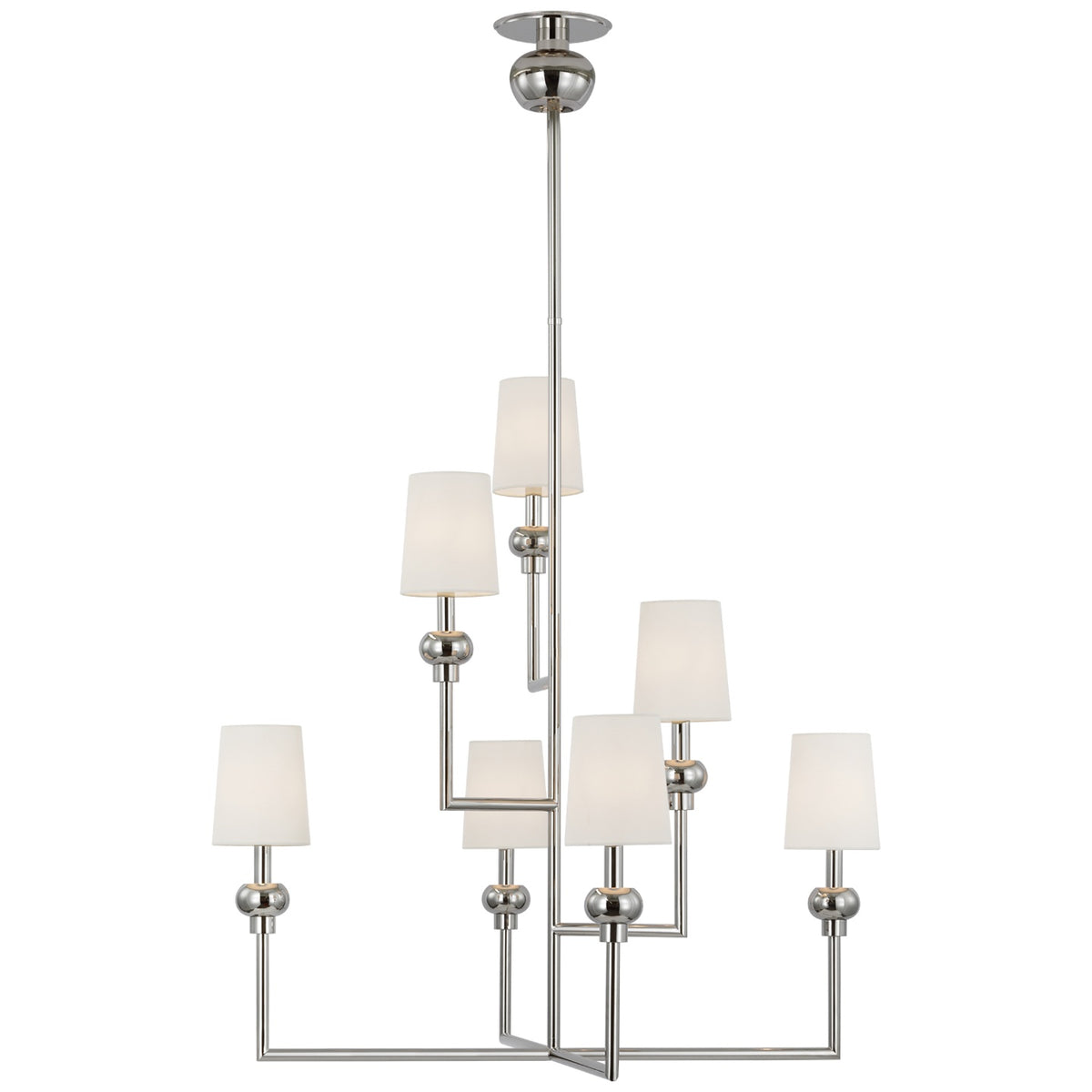 VISUAL COMFORT SIGNATURE, COMTESSE OFFSET CHANDELIER, CHANDELIER LIGHT