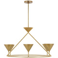 VISUAL COMFORT SIGNATURE, ORSAY RING CHANDELIER, CHANDELIER LIGHT