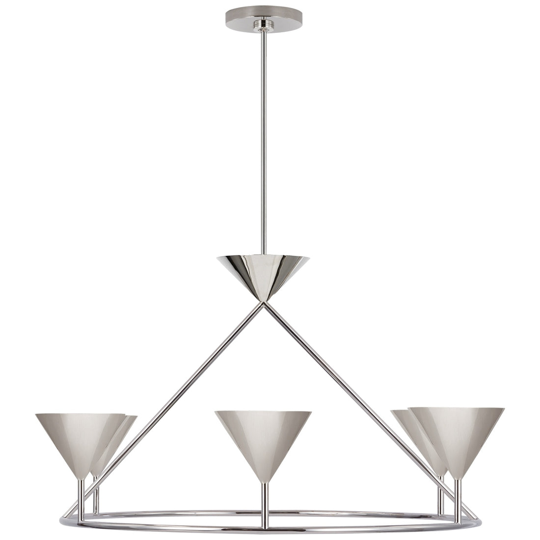 VISUAL COMFORT SIGNATURE, ORSAY RING CHANDELIER, CHANDELIER LIGHT