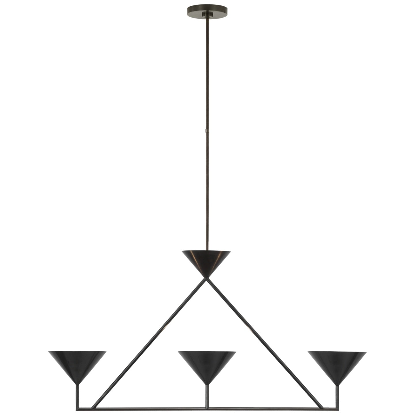 VISUAL COMFORT SIGNATURE, ORSAY LINEAR CHANDELIER, CHANDELIER LIGHT
