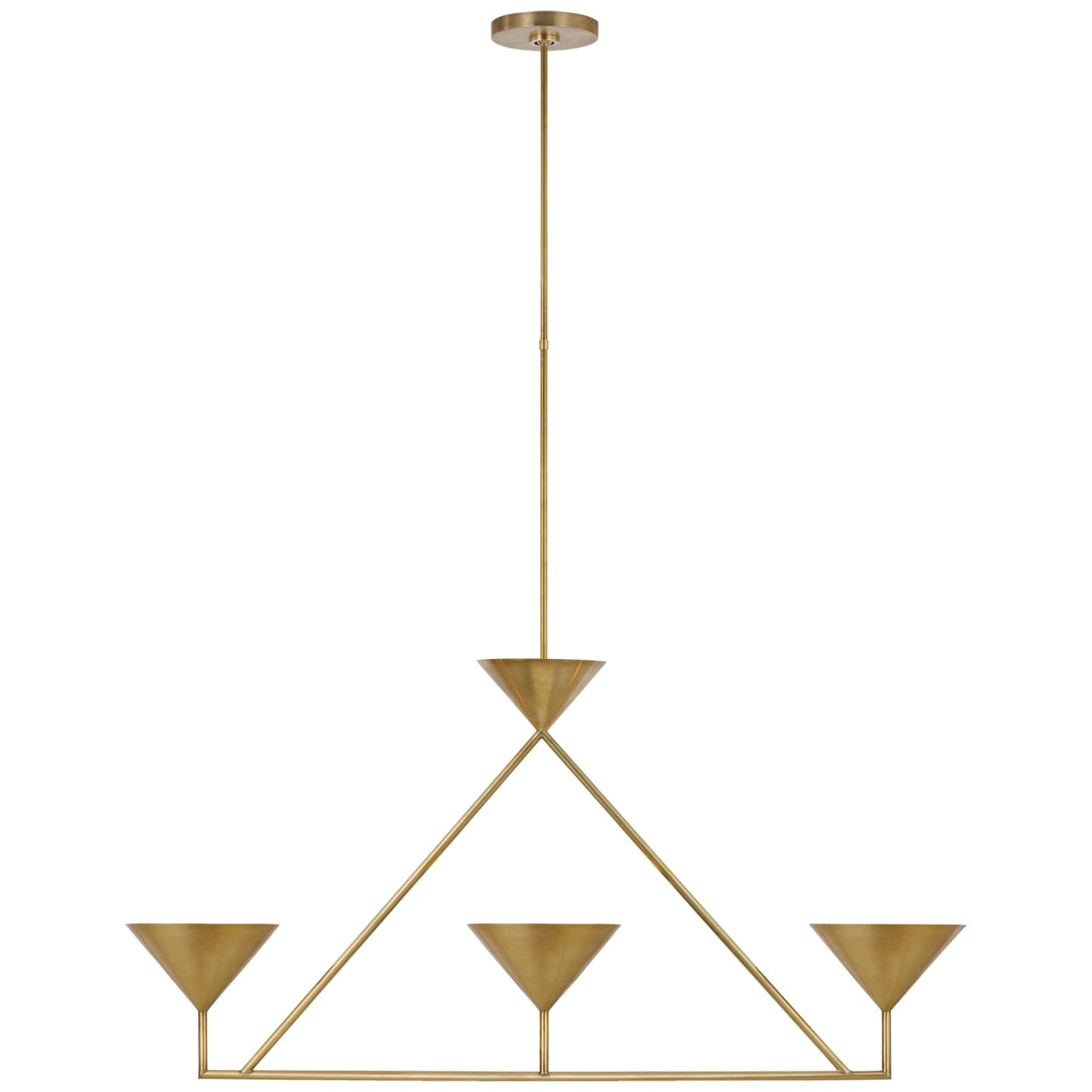 VISUAL COMFORT SIGNATURE, ORSAY LINEAR CHANDELIER, CHANDELIER LIGHT