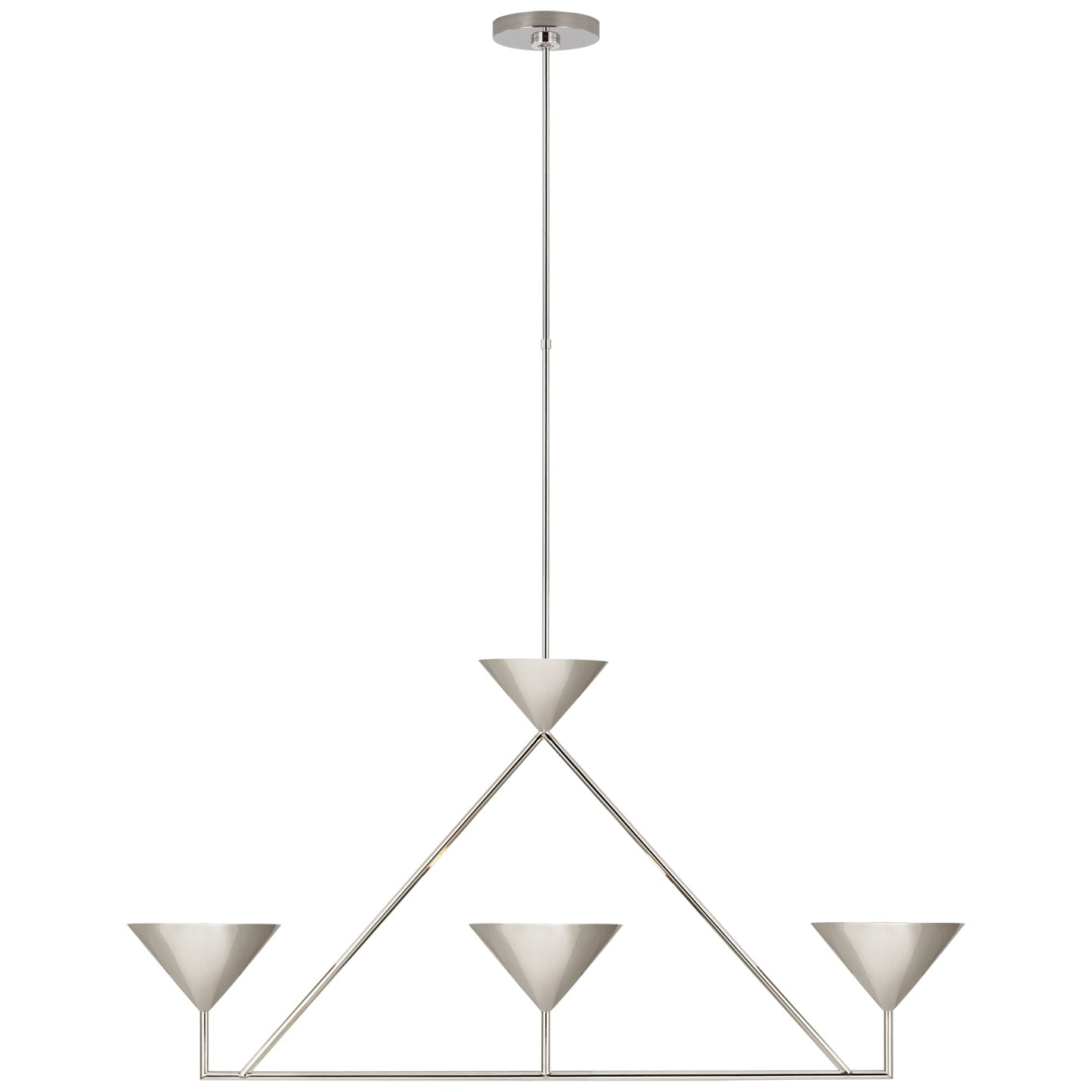VISUAL COMFORT SIGNATURE, ORSAY LINEAR CHANDELIER, CHANDELIER LIGHT