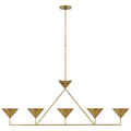 VISUAL COMFORT SIGNATURE, ORSAY LINEAR CHANDELIER, CHANDELIER LIGHT