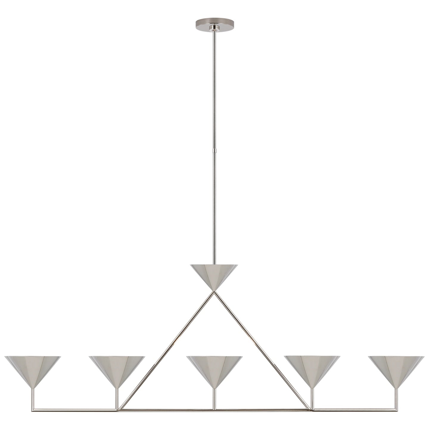 VISUAL COMFORT SIGNATURE, ORSAY LINEAR CHANDELIER, CHANDELIER LIGHT