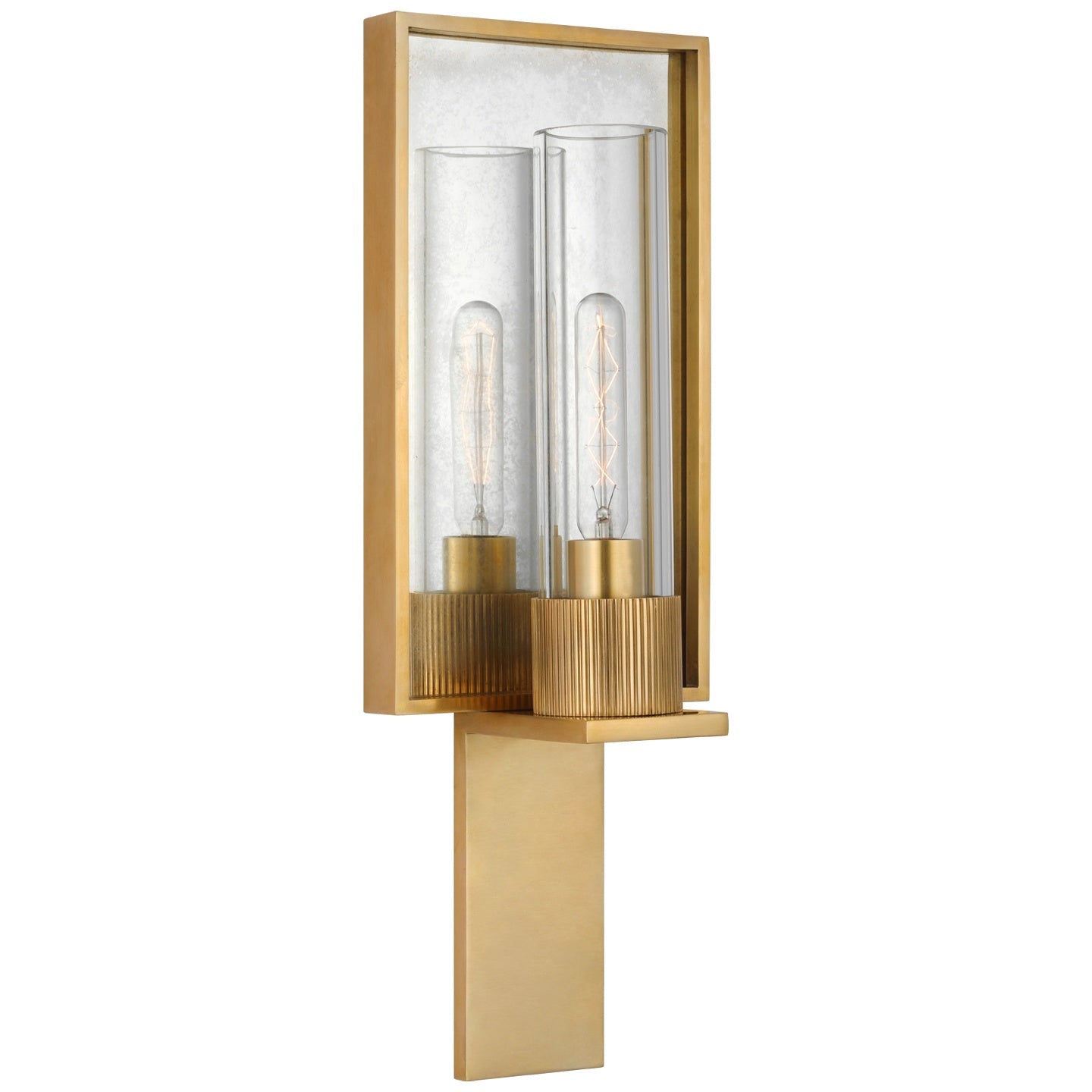 VISUAL COMFORT SIGNATURE, BEZA SINGLE REFLECTOR SCONCE, WALL SCONCES