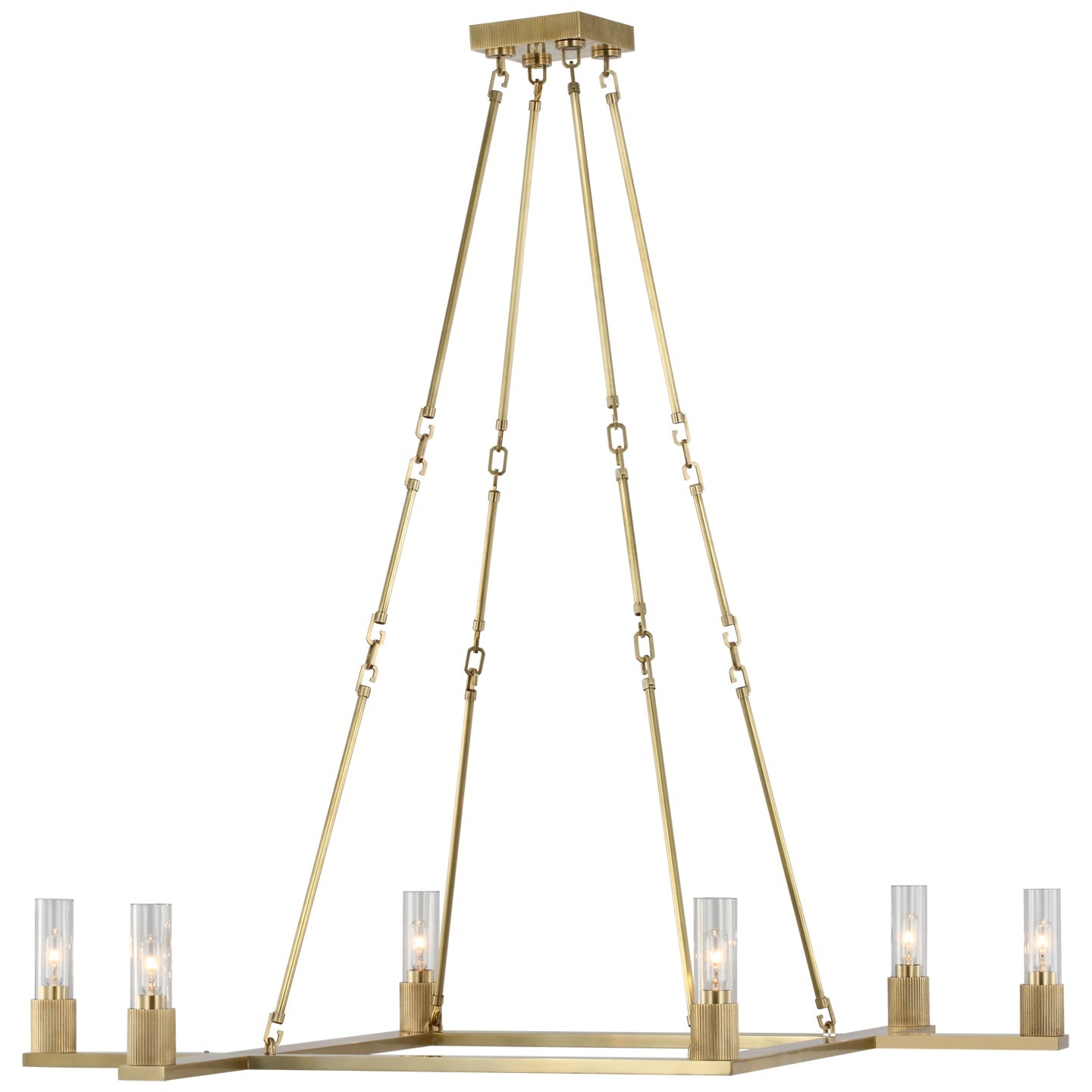 VISUAL COMFORT SIGNATURE, BEZA CHANDELIER, CHANDELIER LIGHT