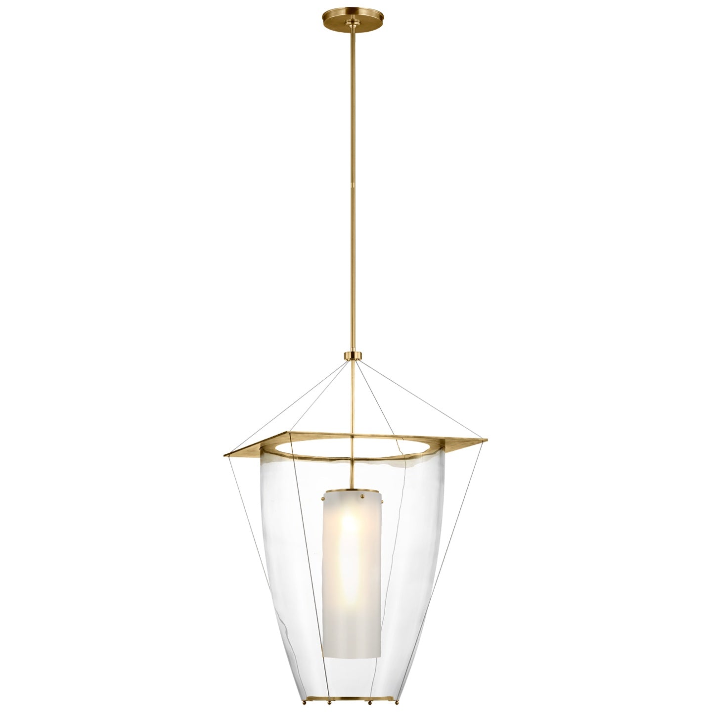 VISUAL COMFORT SIGNATURE, OVALLE LANTERN, LANTERN CEILING LIGHT