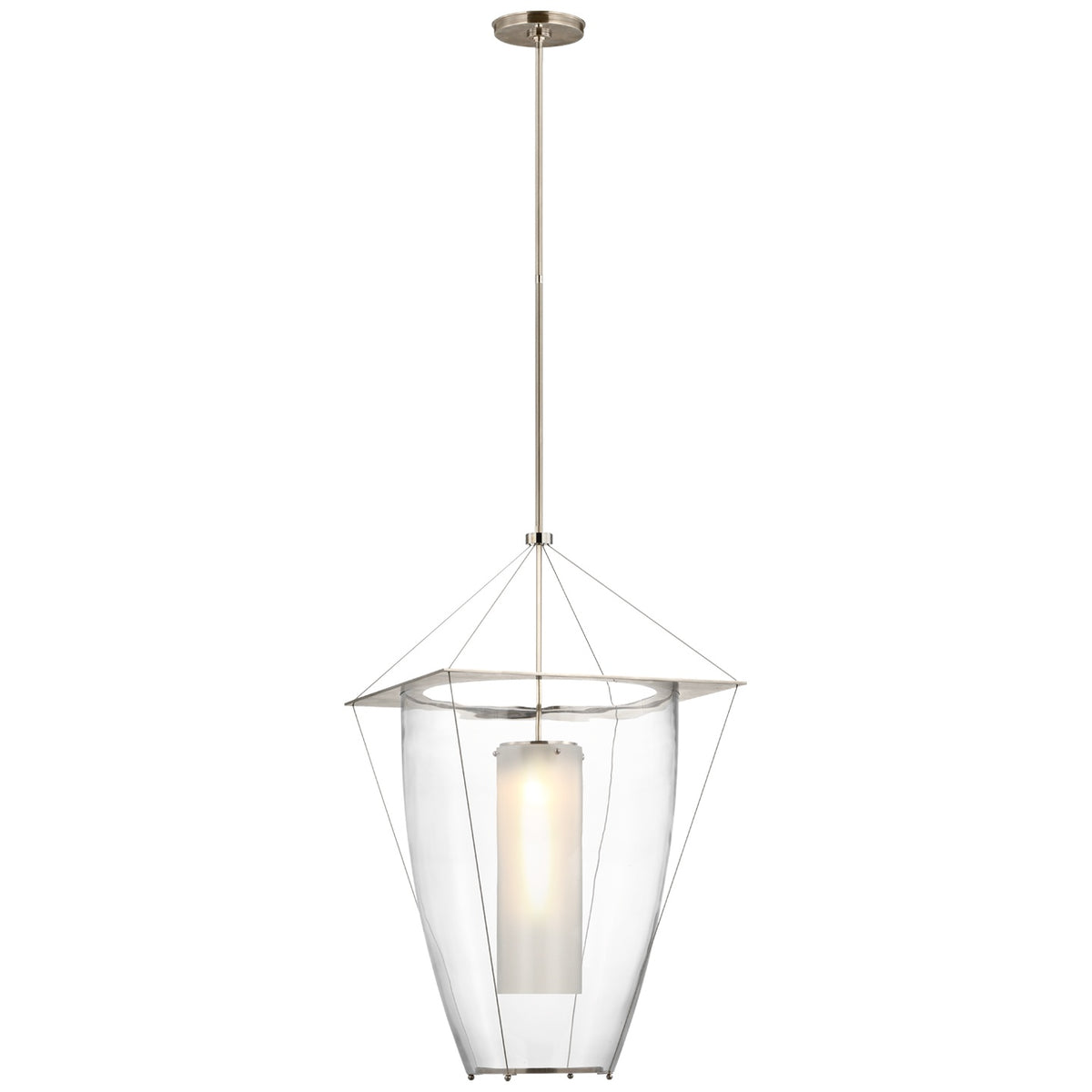 VISUAL COMFORT SIGNATURE, OVALLE LANTERN, LANTERN CEILING LIGHT