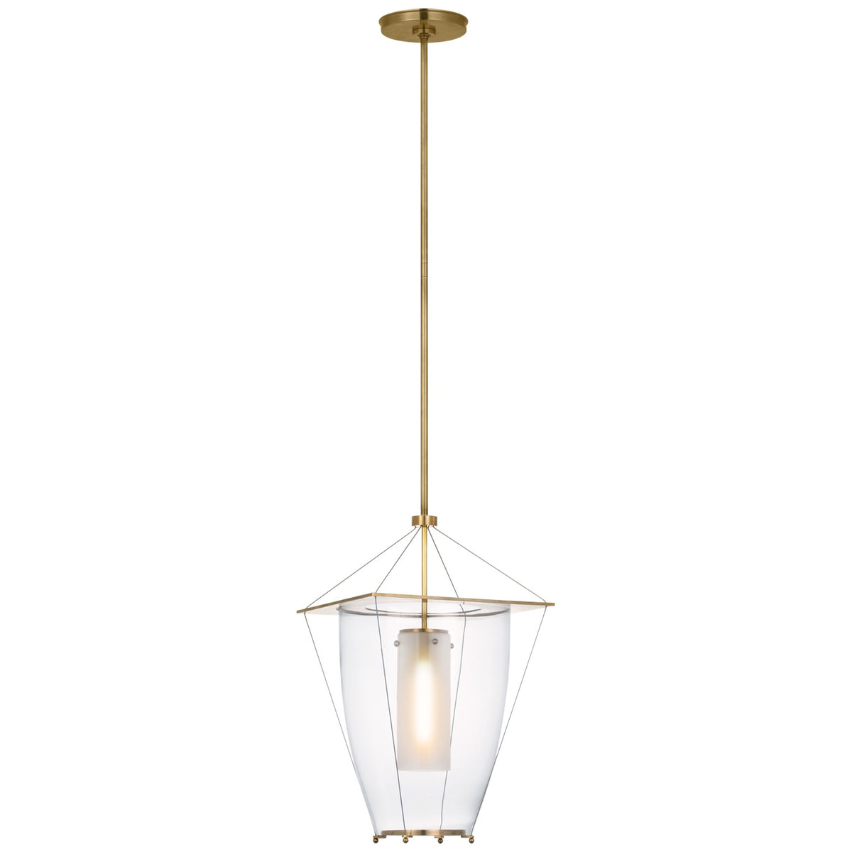 VISUAL COMFORT SIGNATURE, OVALLE LANTERN, LANTERN CEILING LIGHT