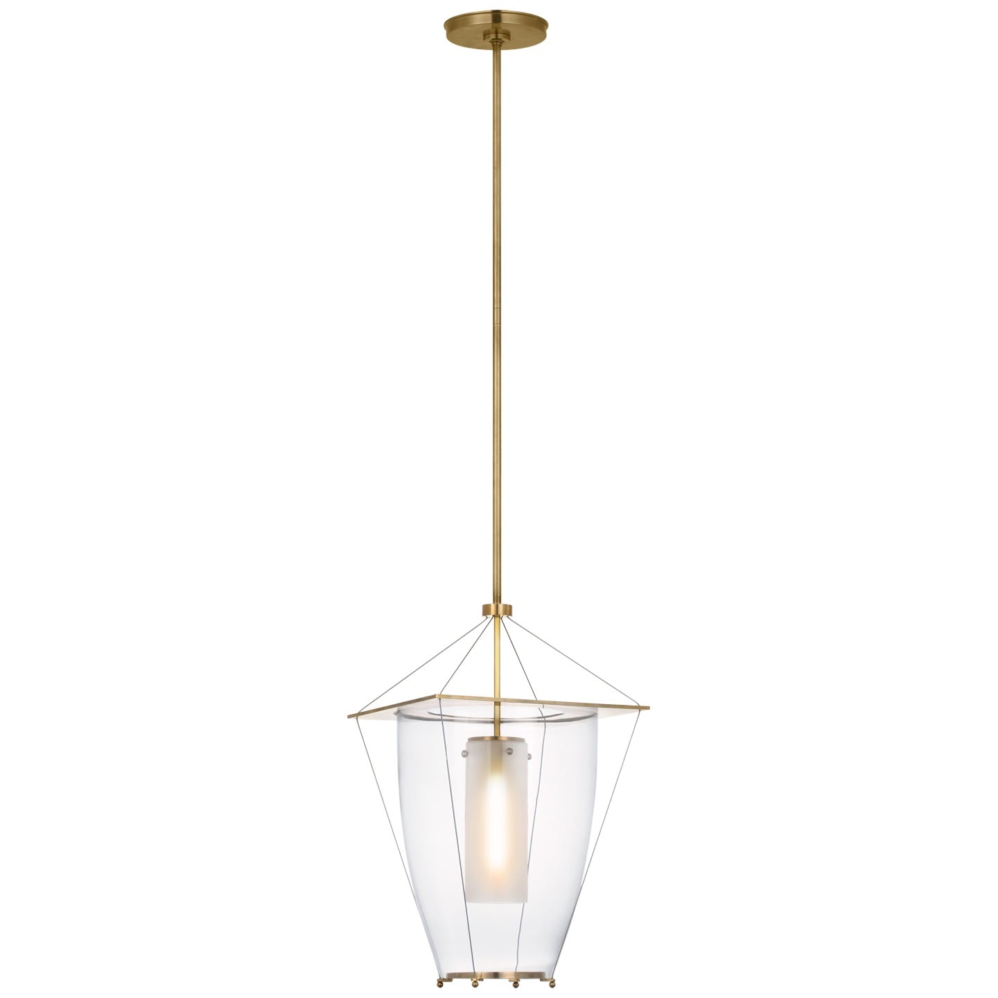 VISUAL COMFORT SIGNATURE, OVALLE LANTERN, LANTERN CEILING LIGHT