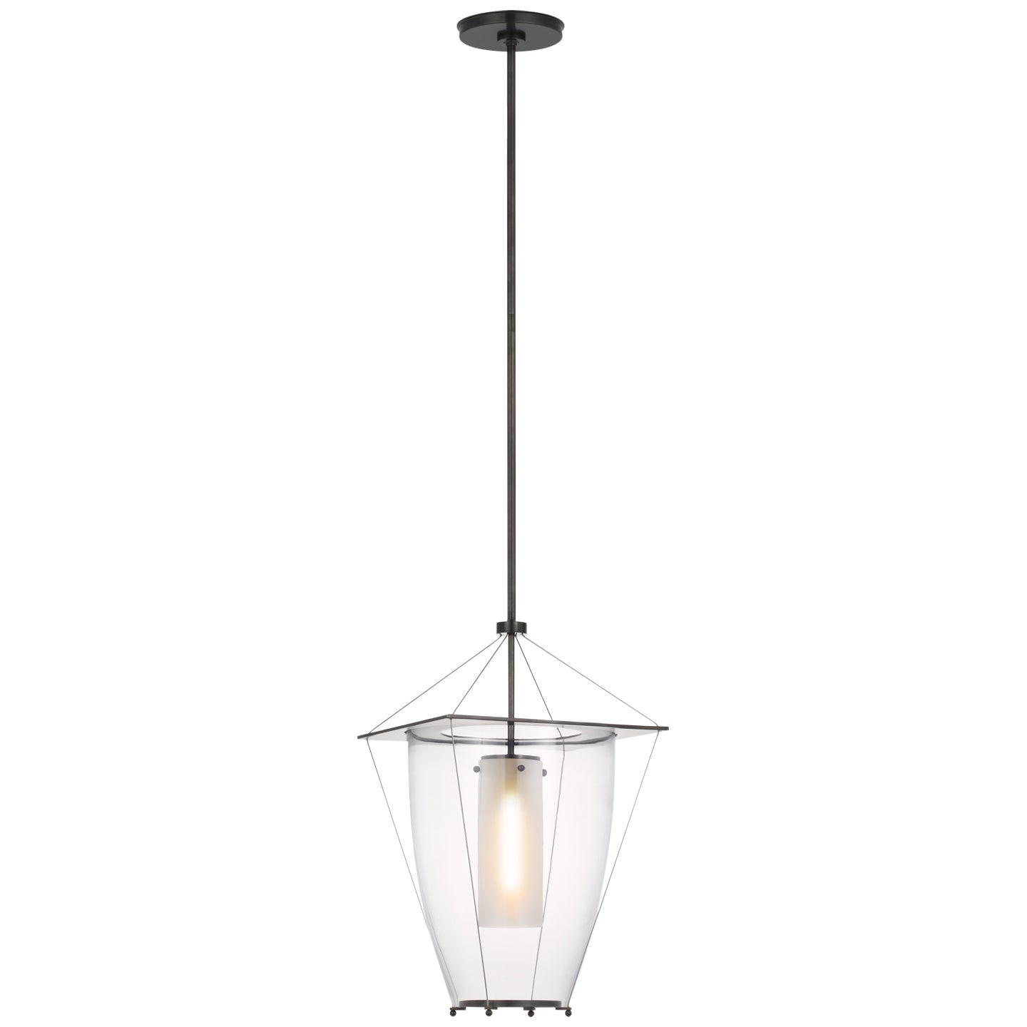 VISUAL COMFORT SIGNATURE, OVALLE LANTERN, LANTERN CEILING LIGHT