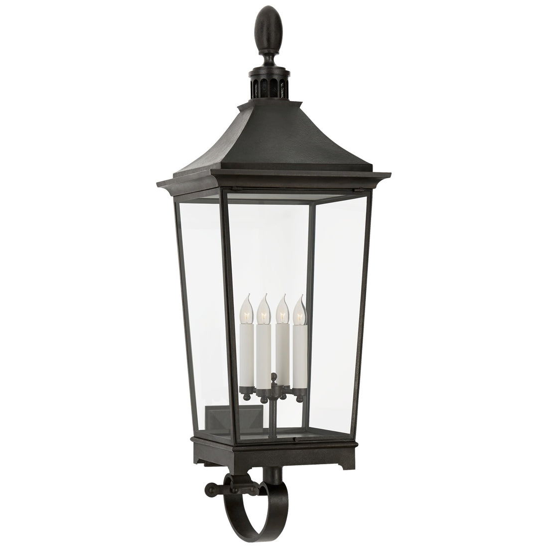 VISUAL COMFORT SIGNATURE, ROSEDALE CLASSIC TALL BRACKETED WALL LANTERN, OUTDOOR WALL LIGHTS