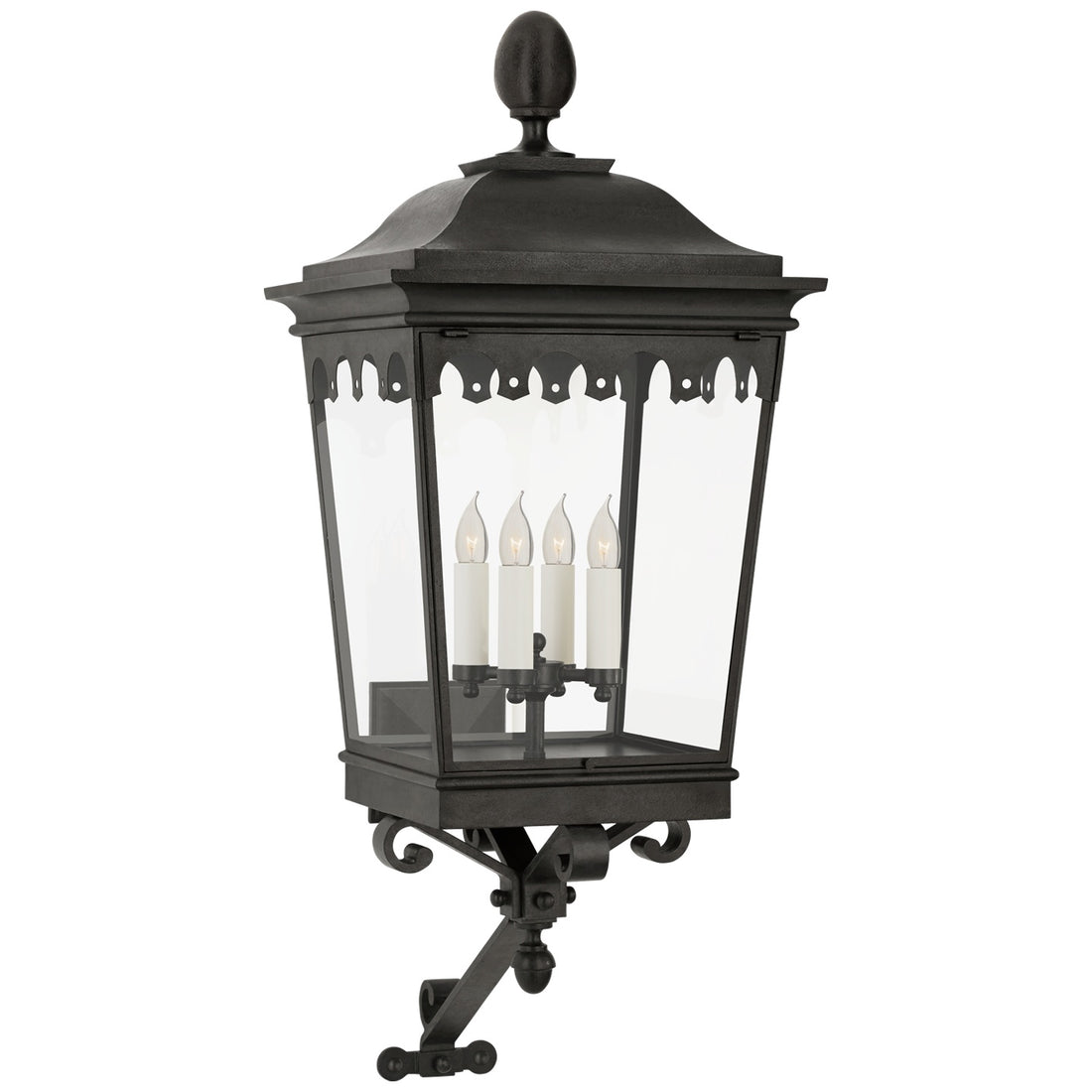 VISUAL COMFORT SIGNATURE, ROSEDALE GRAND BRACKETED WALL LANTERN, OUTDOOR WALL LIGHTS