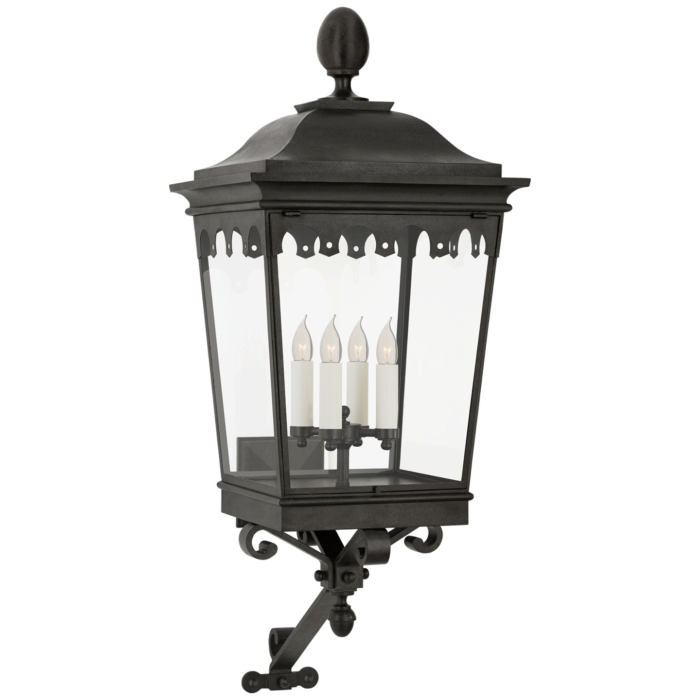 VISUAL COMFORT SIGNATURE, ROSEDALE GRAND BRACKETED WALL LANTERN, OUTDOOR WALL LIGHTS