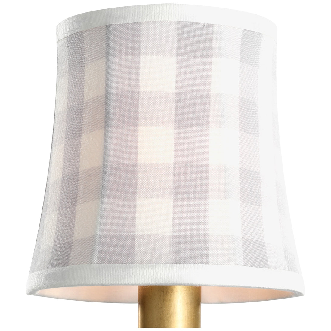 VISUAL COMFORT SIGNATURE SCHUMACHER LILAC ELTON CHECK SOFT EMPIRE SHADE - DO NOT SHOW ON WEBSITE