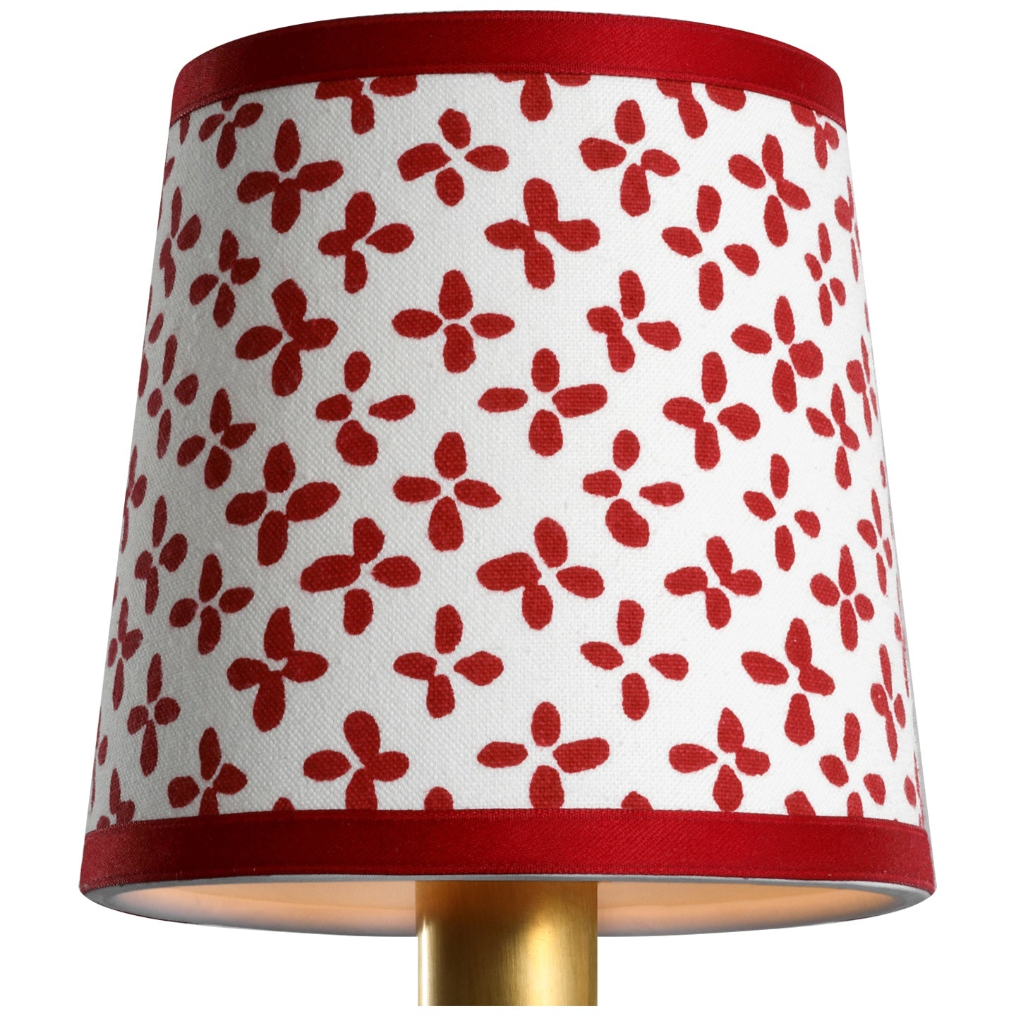VISUAL COMFORT SIGNATURE SCHUMACHER RED EMERSON EMPIRE SHADE - DO NOT SHOW ON WEBSITE