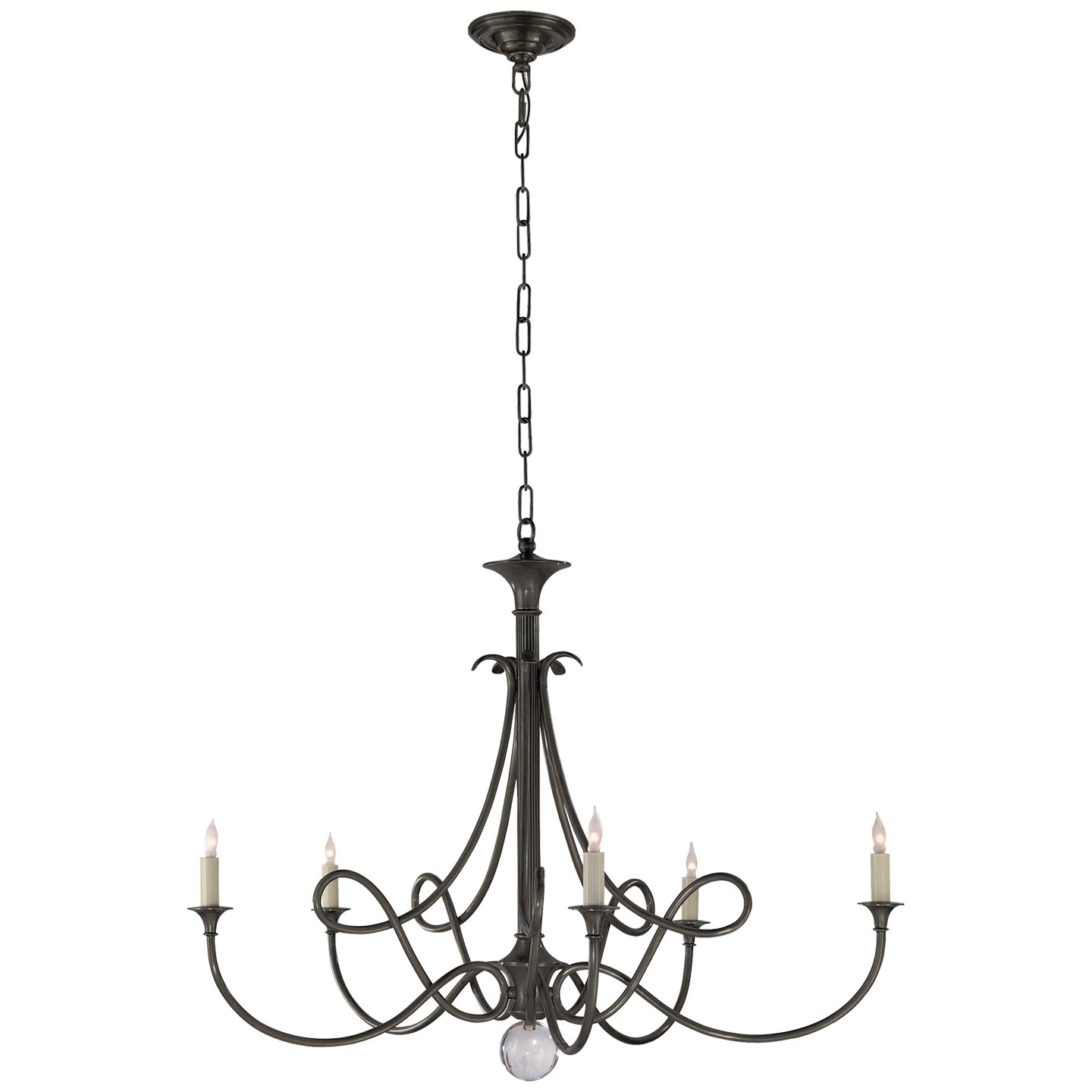 VISUAL COMFORT SIGNATURE, DOUBLE TWIST CHANDELIER, CHANDELIER LIGHT