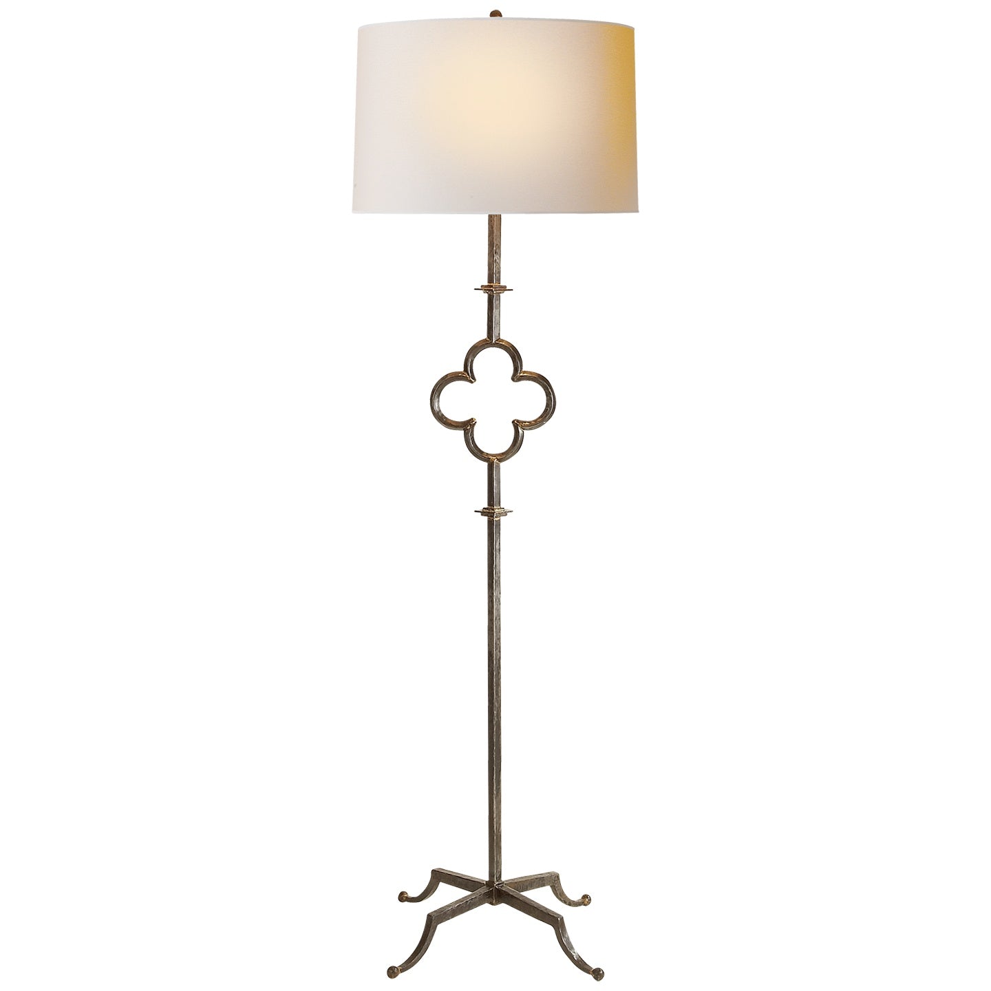 VISUAL COMFORT SIGNATURE, QUATREFOIL FLOOR LAMP, FLOOR LAMP
