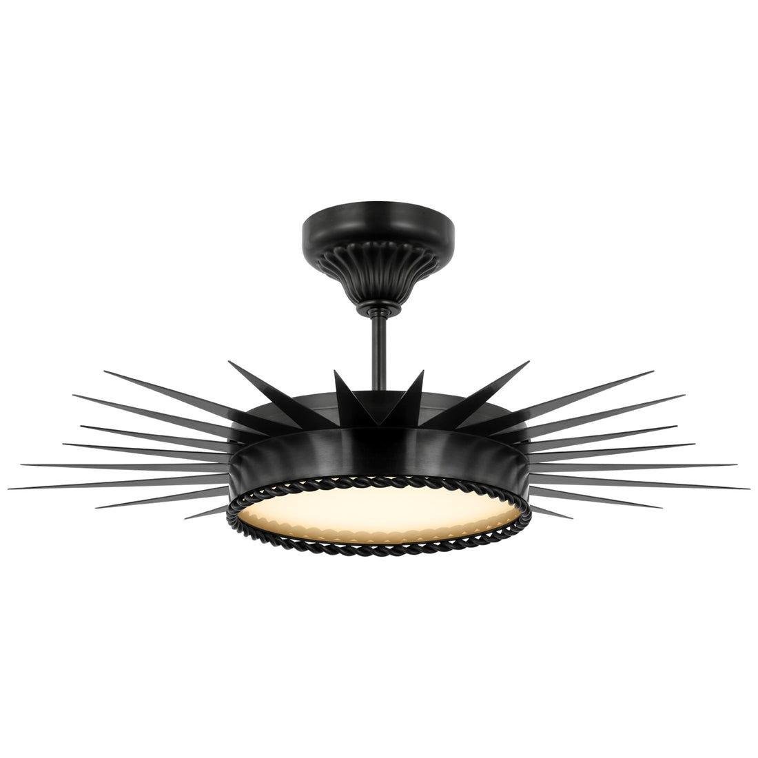 VISUAL COMFORT SIGNATURE, SOLEIL SEMI-FLUSH MOUNT, FLUSH MOUNT CEILING LIGHTS