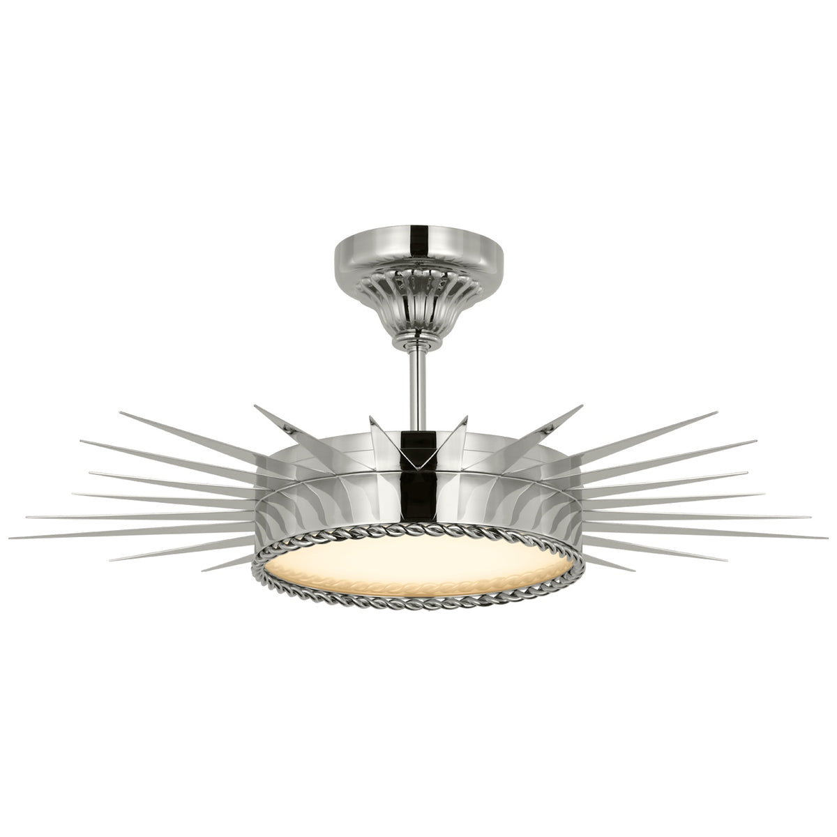VISUAL COMFORT SIGNATURE, SOLEIL SEMI-FLUSH MOUNT, FLUSH MOUNT CEILING LIGHTS