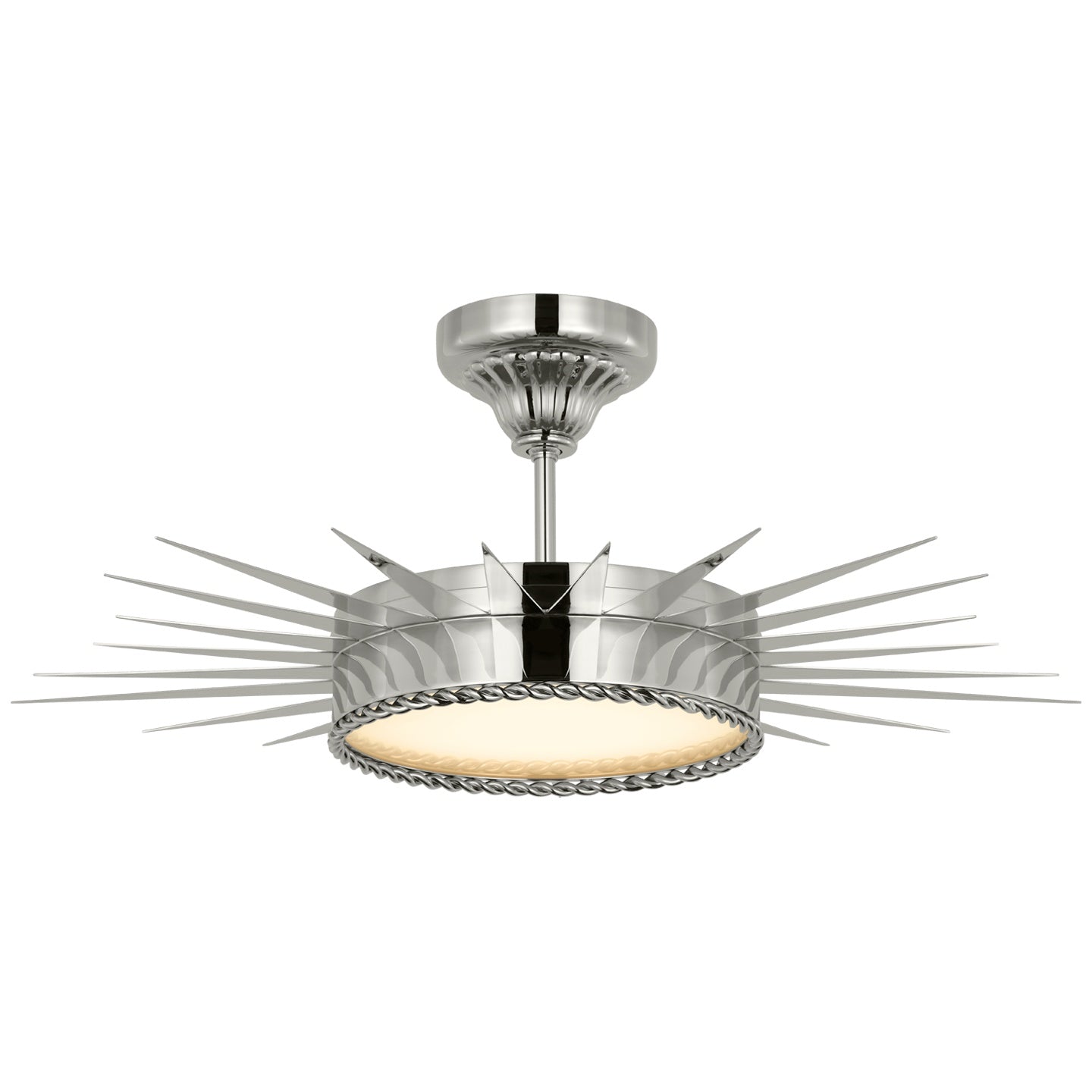 VISUAL COMFORT SIGNATURE, SOLEIL SEMI-FLUSH MOUNT, FLUSH MOUNT CEILING LIGHTS