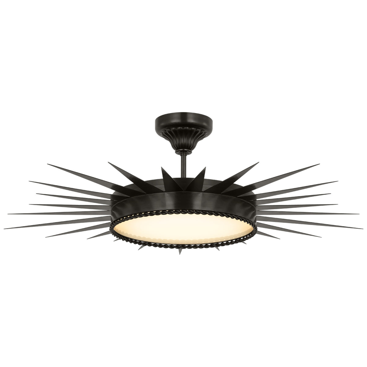 VISUAL COMFORT SIGNATURE, SOLEIL SEMI-FLUSH MOUNT, FLUSH MOUNT CEILING LIGHTS