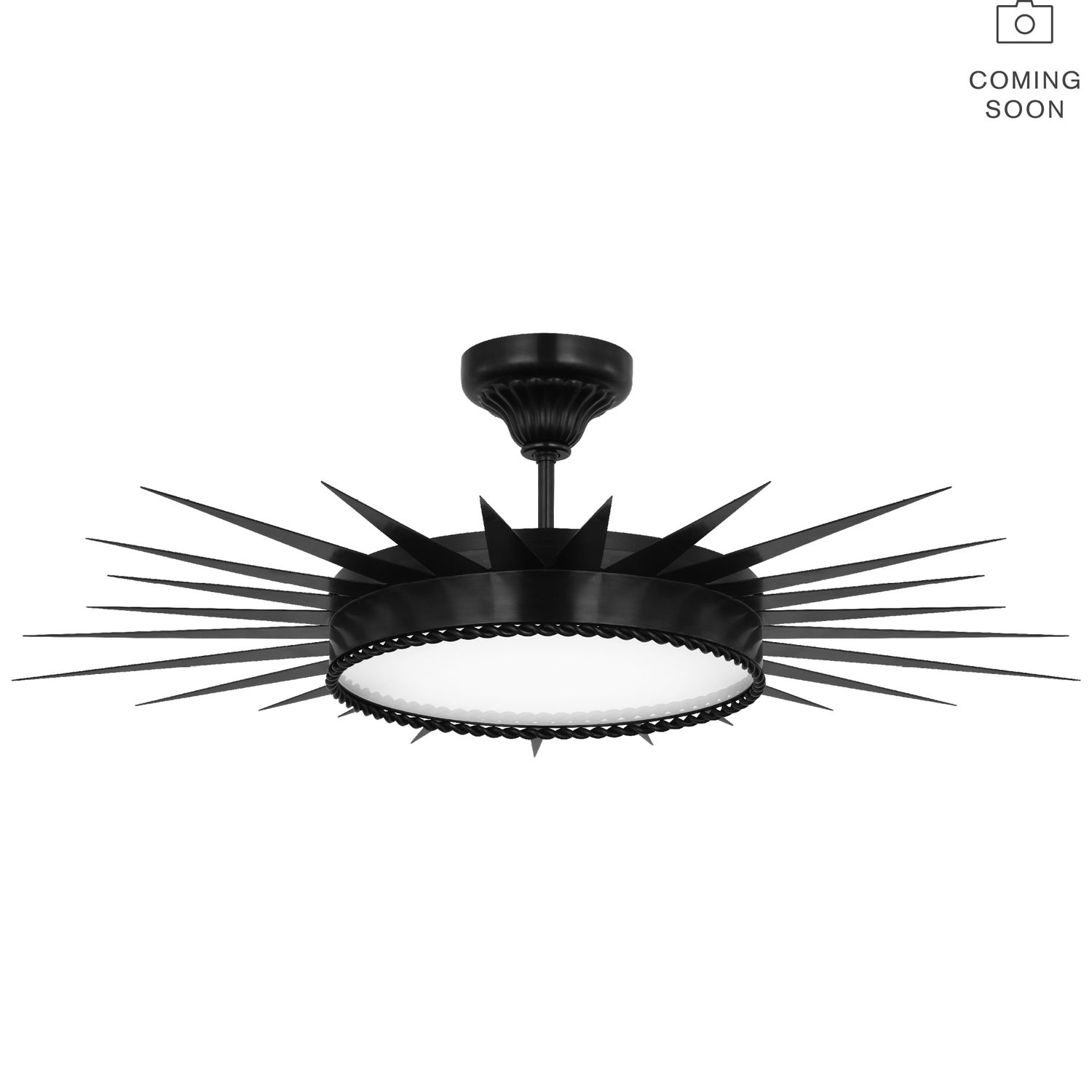VISUAL COMFORT SIGNATURE, SOLEIL SEMI-FLUSH MOUNT, FLUSH MOUNT CEILING LIGHTS