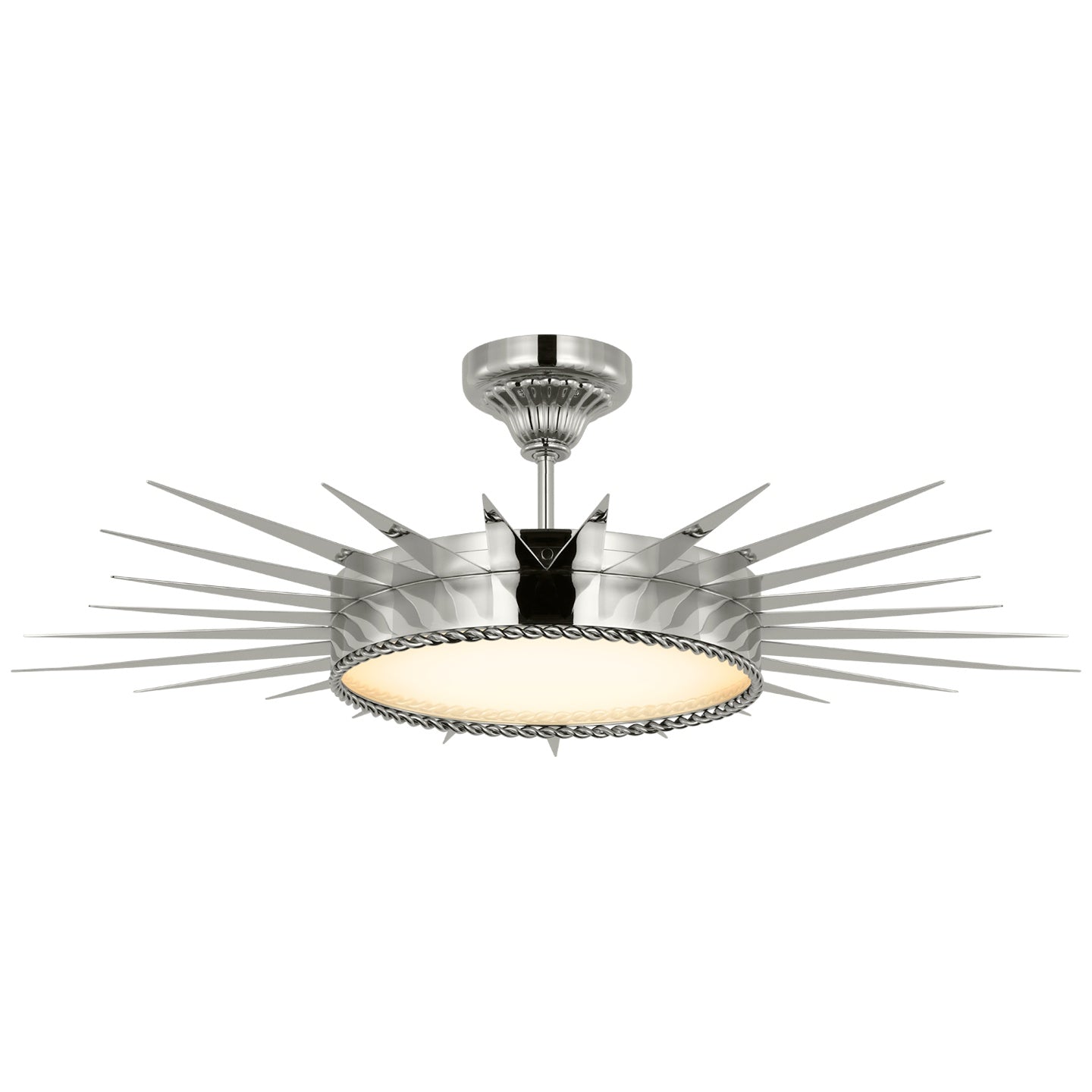 VISUAL COMFORT SIGNATURE, SOLEIL SEMI-FLUSH MOUNT, FLUSH MOUNT CEILING LIGHTS