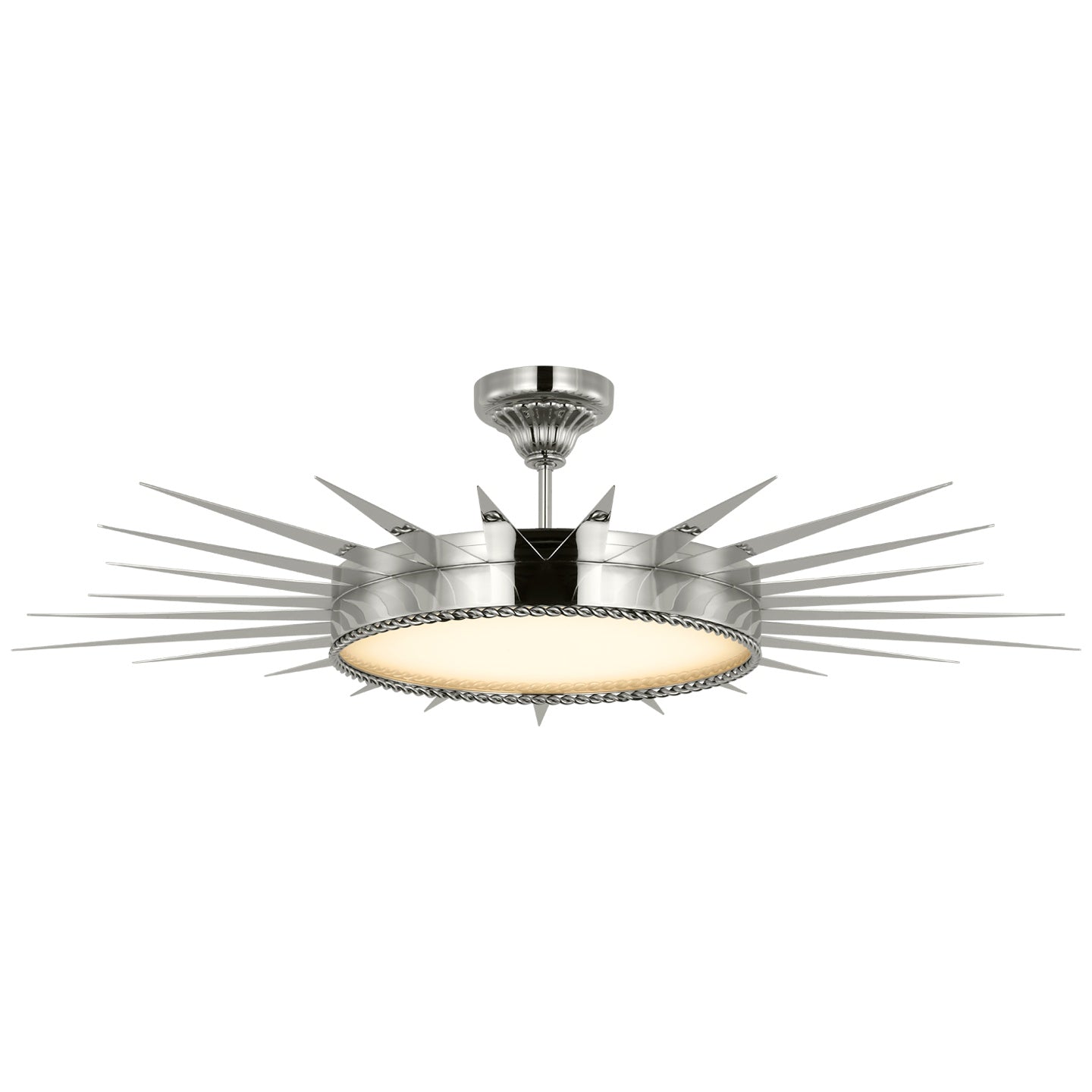 VISUAL COMFORT SIGNATURE, SOLEIL SEMI-FLUSH MOUNT, FLUSH MOUNT CEILING LIGHTS