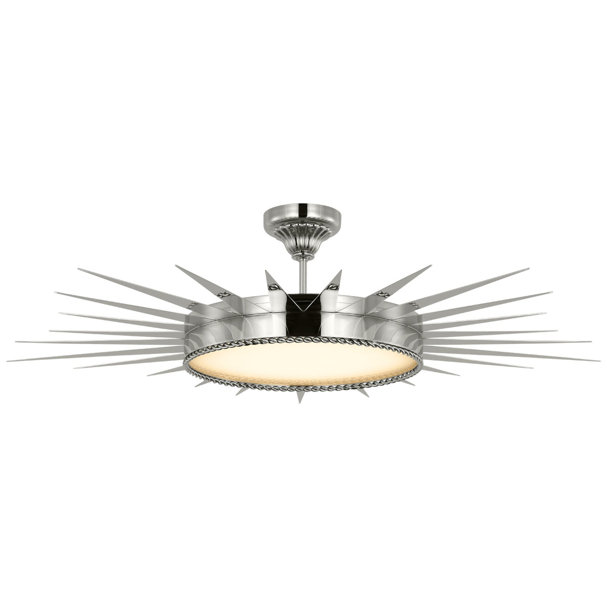VISUAL COMFORT SIGNATURE, SOLEIL SEMI-FLUSH MOUNT, FLUSH MOUNT CEILING LIGHTS