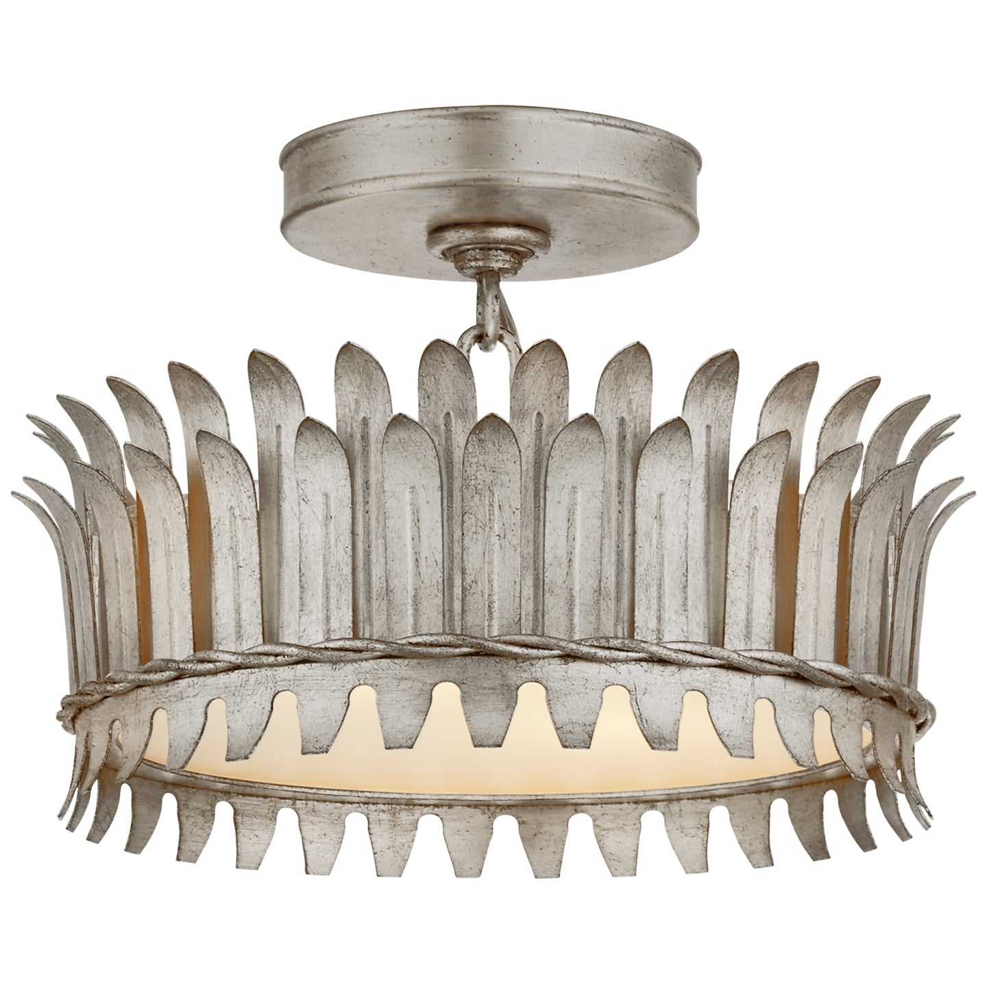 VISUAL COMFORT SIGNATURE, LESLIE SEMI-FLUSH, FLUSH MOUNT CEILING LIGHTS