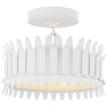 VISUAL COMFORT SIGNATURE, LESLIE SEMI-FLUSH, FLUSH MOUNT CEILING LIGHTS