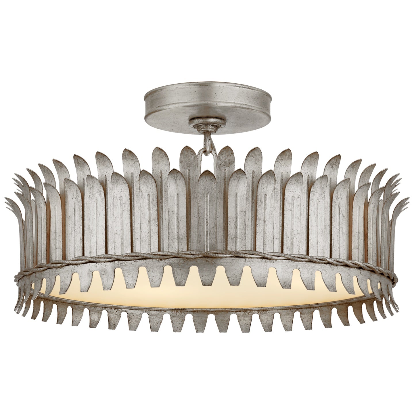 VISUAL COMFORT SIGNATURE, LESLIE SEMI-FLUSH, FLUSH MOUNT CEILING LIGHTS