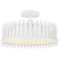 VISUAL COMFORT SIGNATURE, LESLIE SEMI-FLUSH, FLUSH MOUNT CEILING LIGHTS