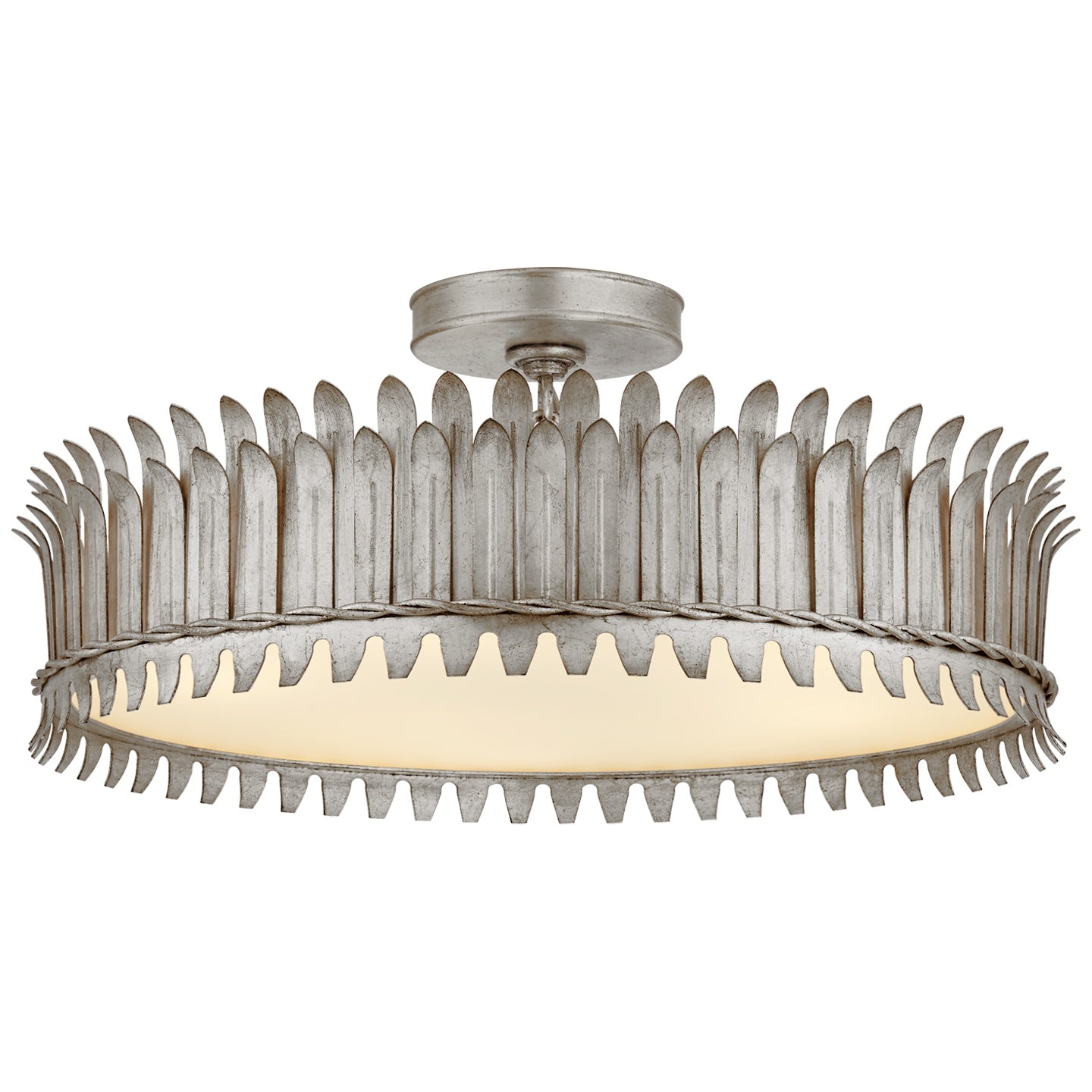 VISUAL COMFORT SIGNATURE, LESLIE SEMI-FLUSH, FLUSH MOUNT CEILING LIGHTS