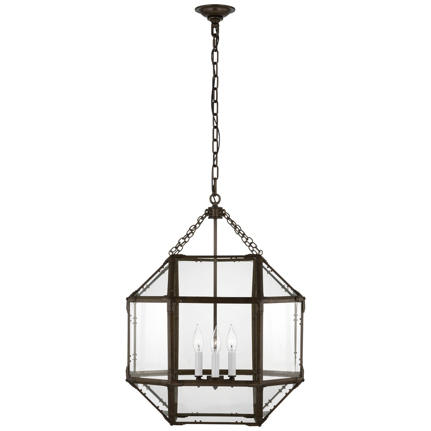 VISUAL COMFORT SIGNATURE, MORRIS LANTERN, LANTERN CEILING LIGHT